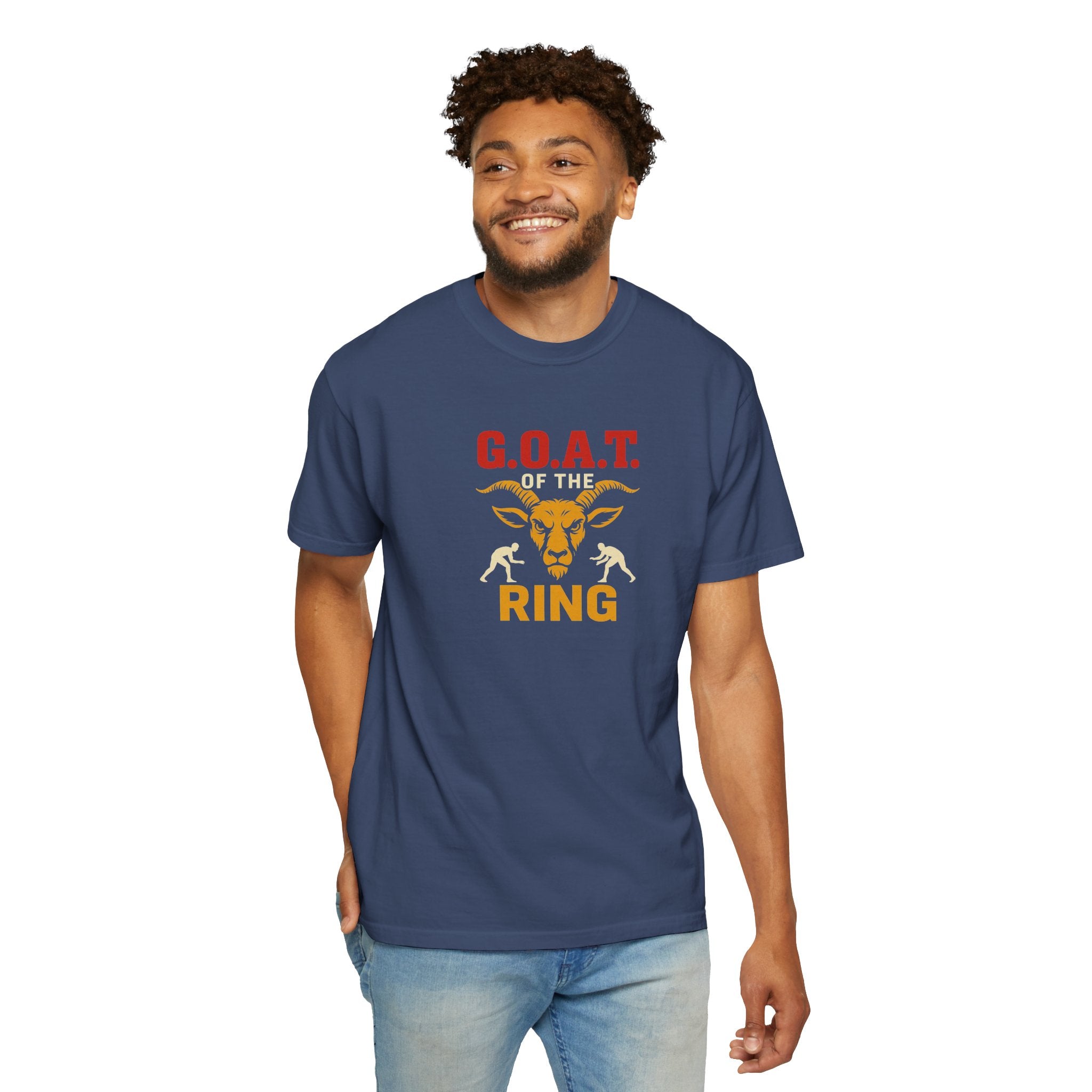 Boxing G O A T Ring T-Shirt