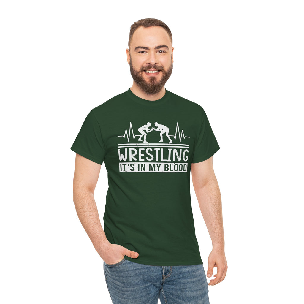 Wrestling "It's In My Blood" Tee