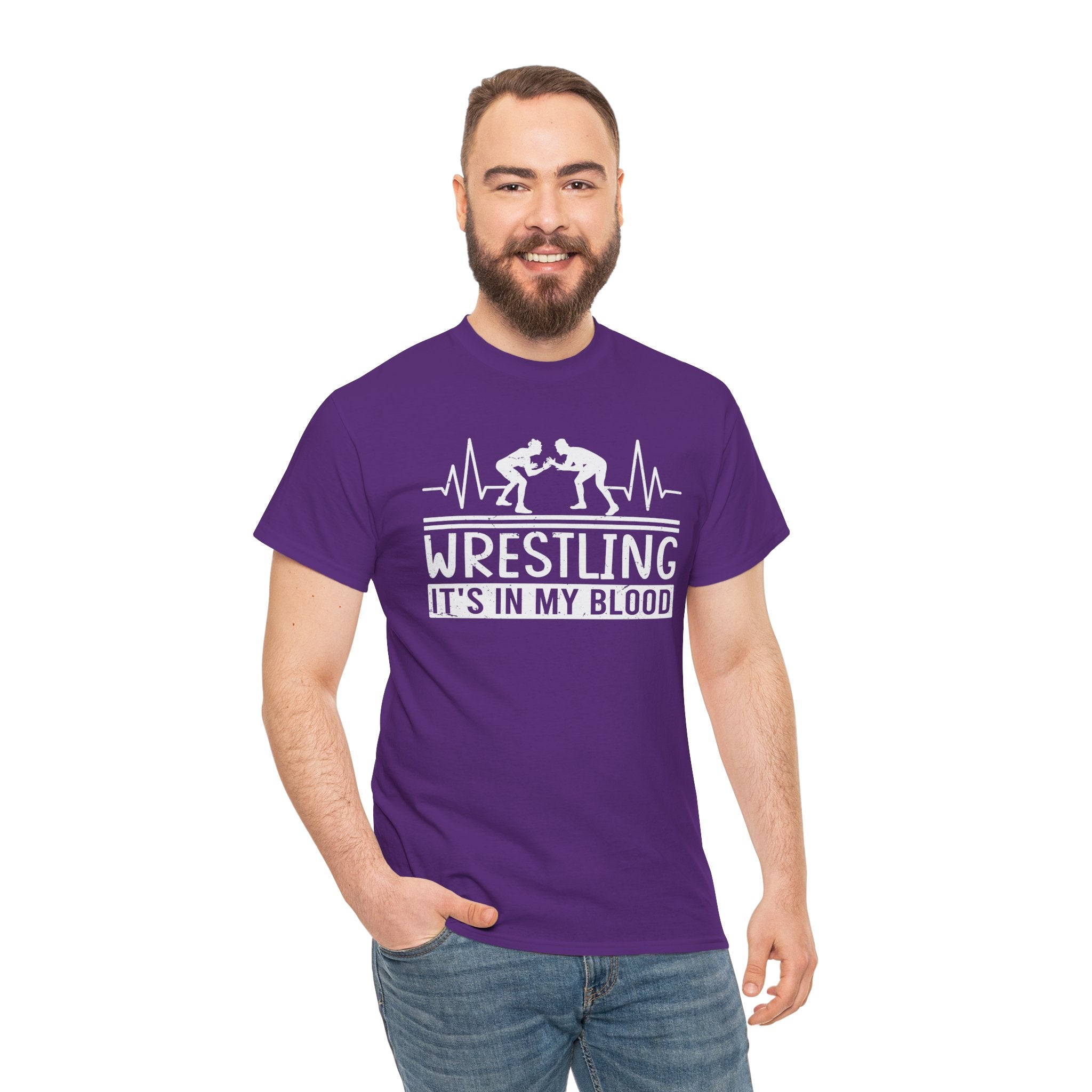 Wrestling "It's In My Blood" Tee