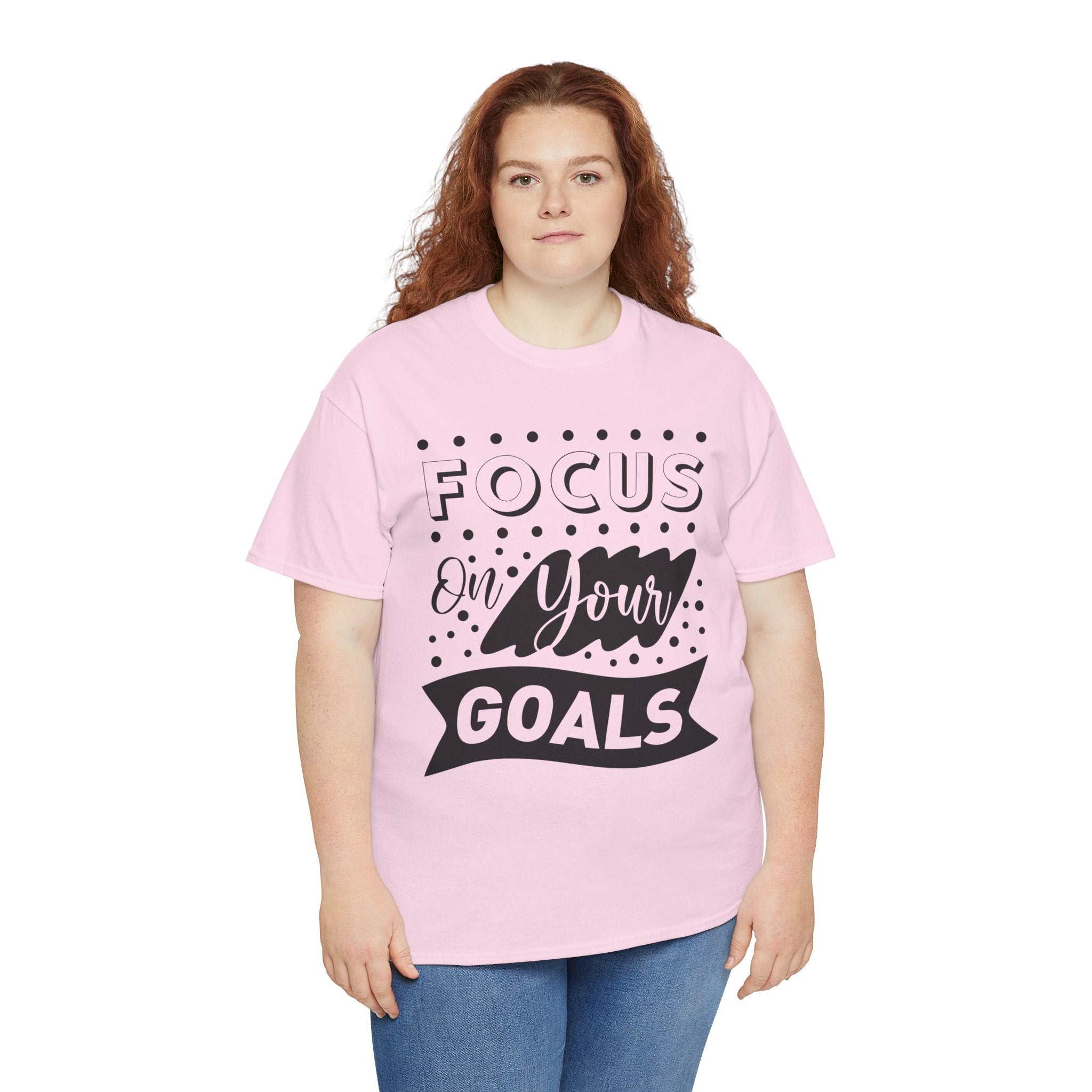 Focus On Your Goals T-Shirt — Motivational Graphic Tee