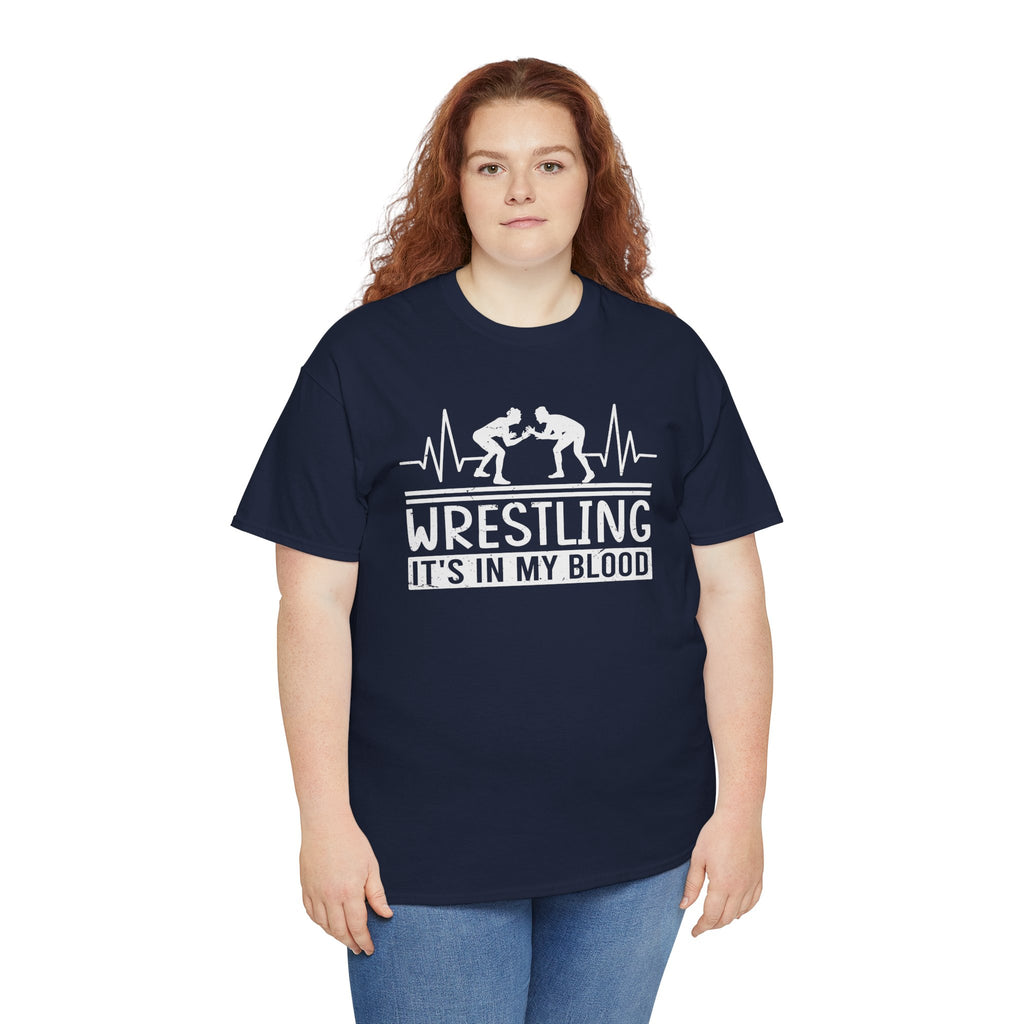 Wrestling "It's In My Blood" Tee