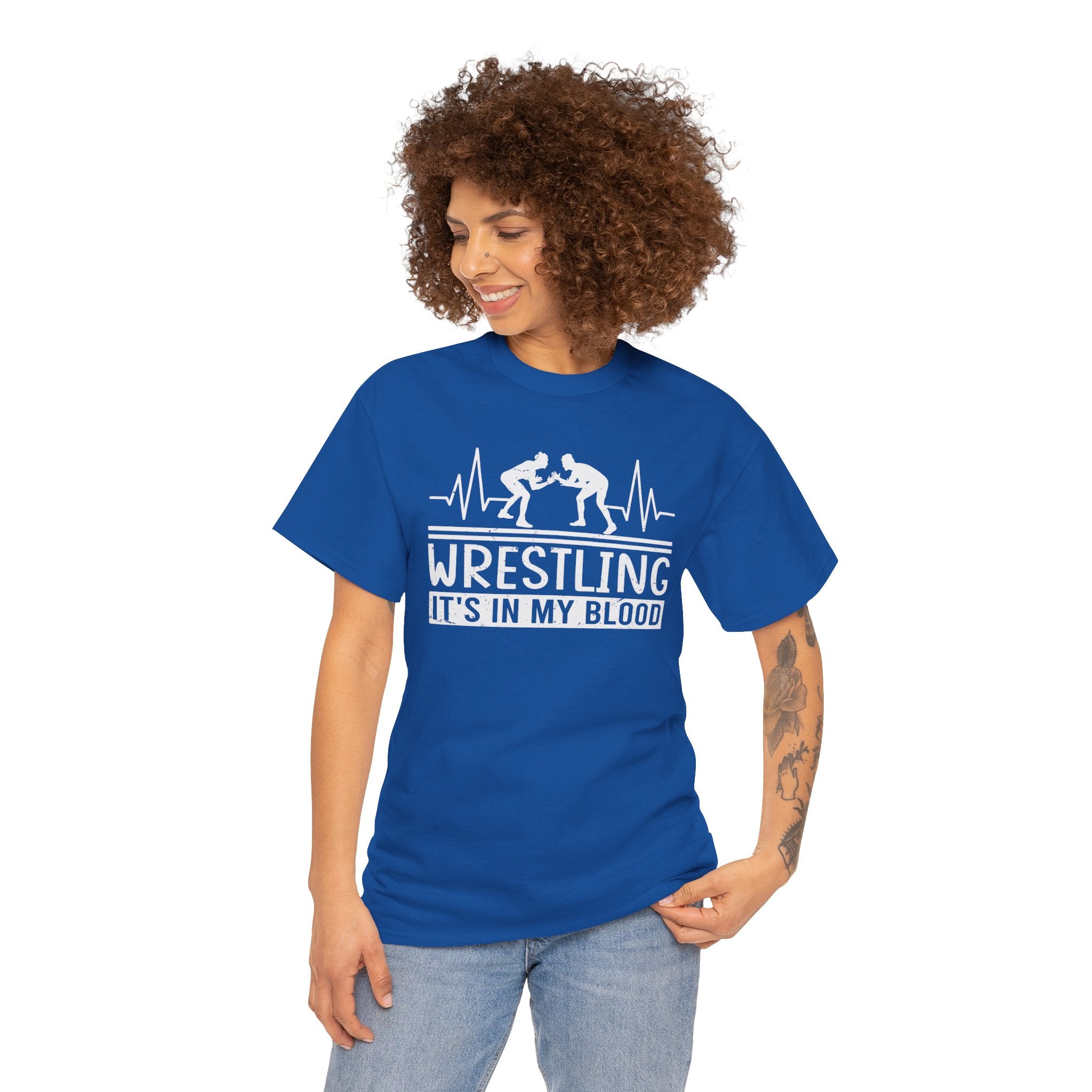 Wrestling "It's In My Blood" Tee