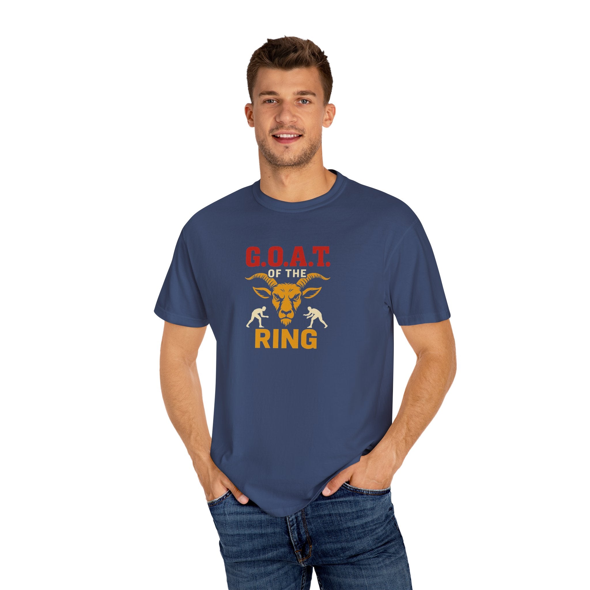 Boxing G O A T Ring T-Shirt