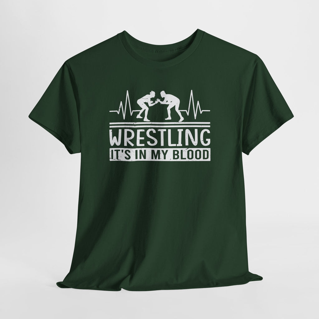 Wrestling "It's In My Blood" Tee