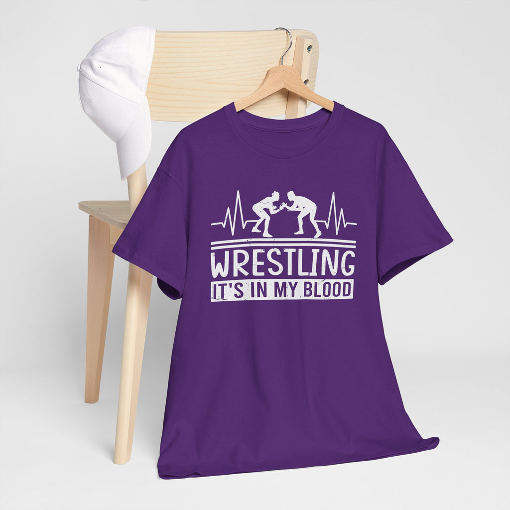 Wrestling "It's In My Blood" Tee