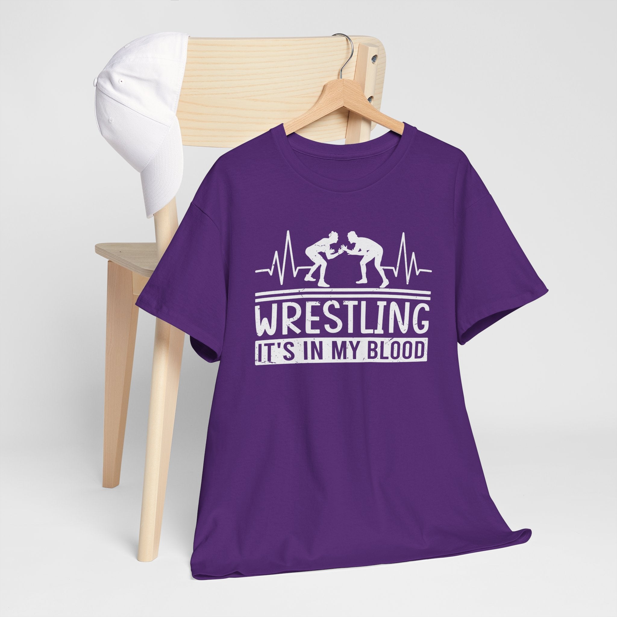 Wrestling "It's In My Blood" Tee
