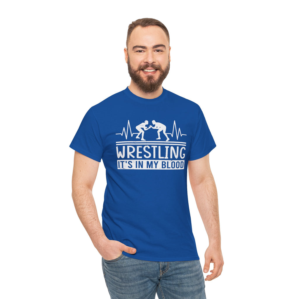 Wrestling "It's In My Blood" Tee