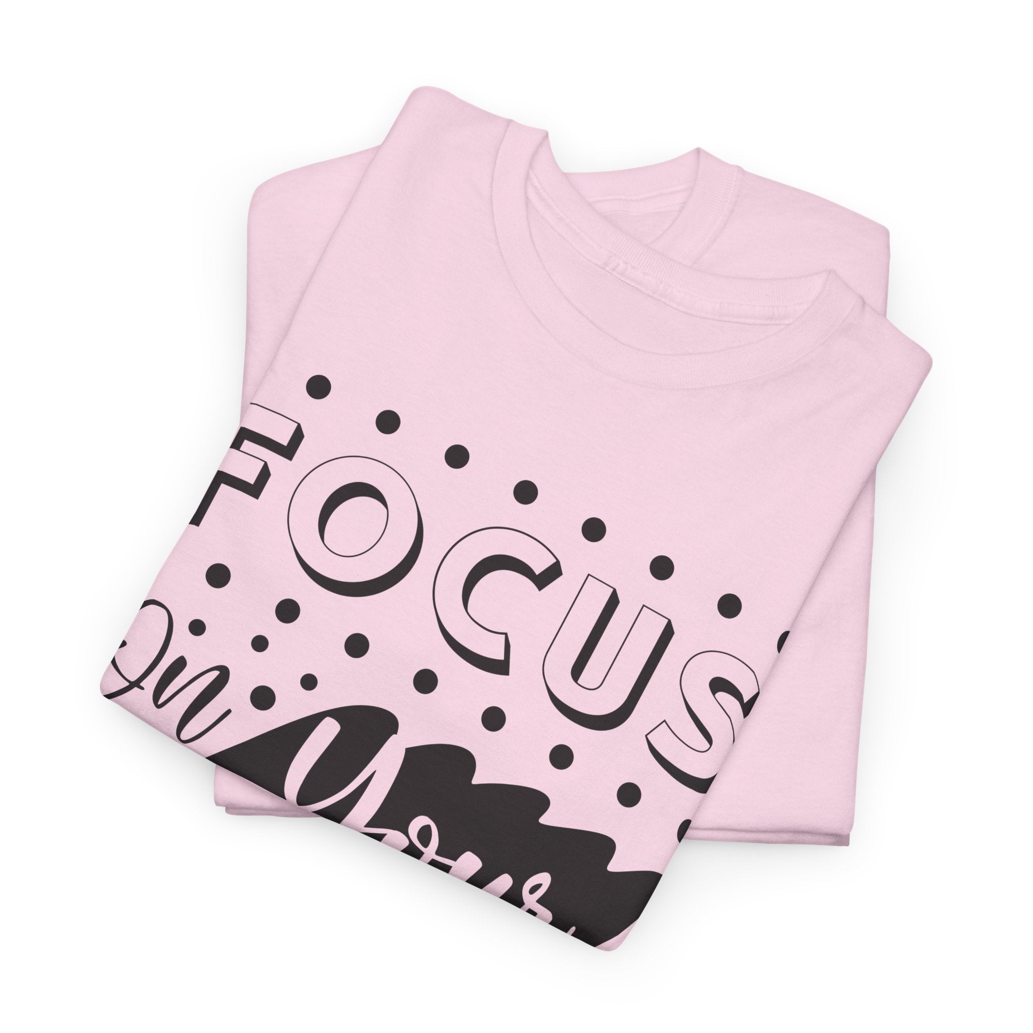 Focus On Your Goals T-Shirt — Motivational Graphic Tee