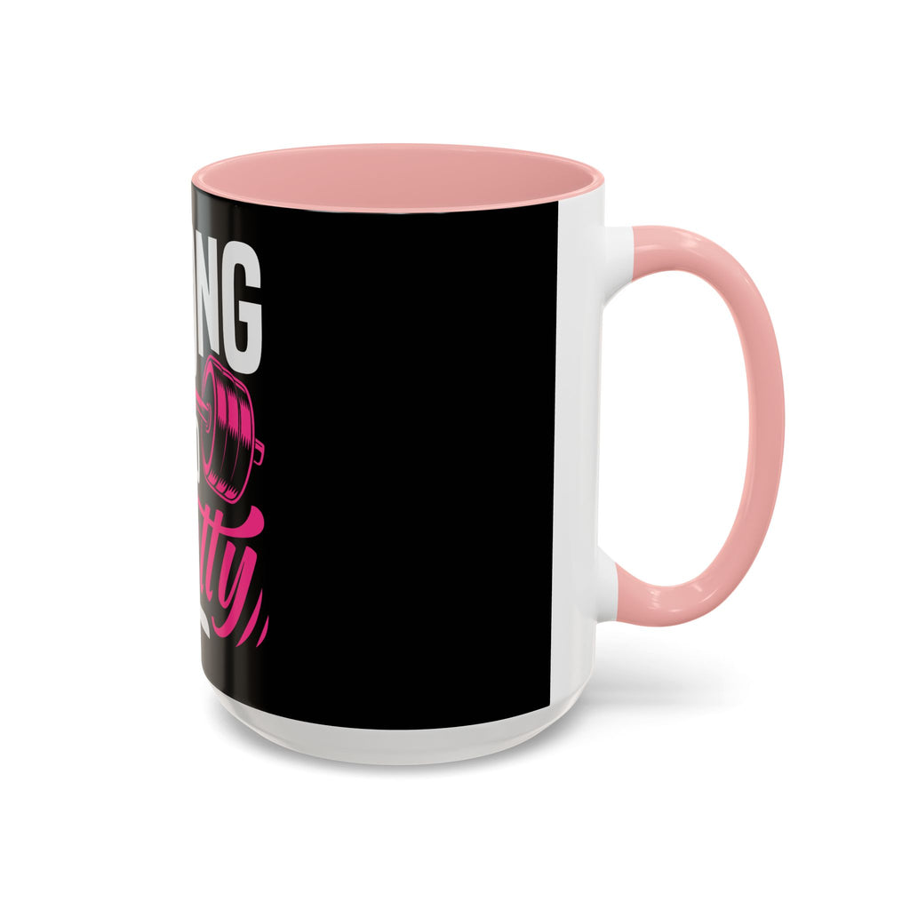 Strong and Pretty Coffee Mug — Motivational Fitness Coffee Cup