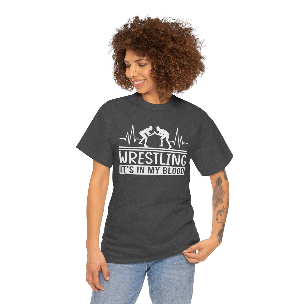 Wrestling "It's In My Blood" Tee