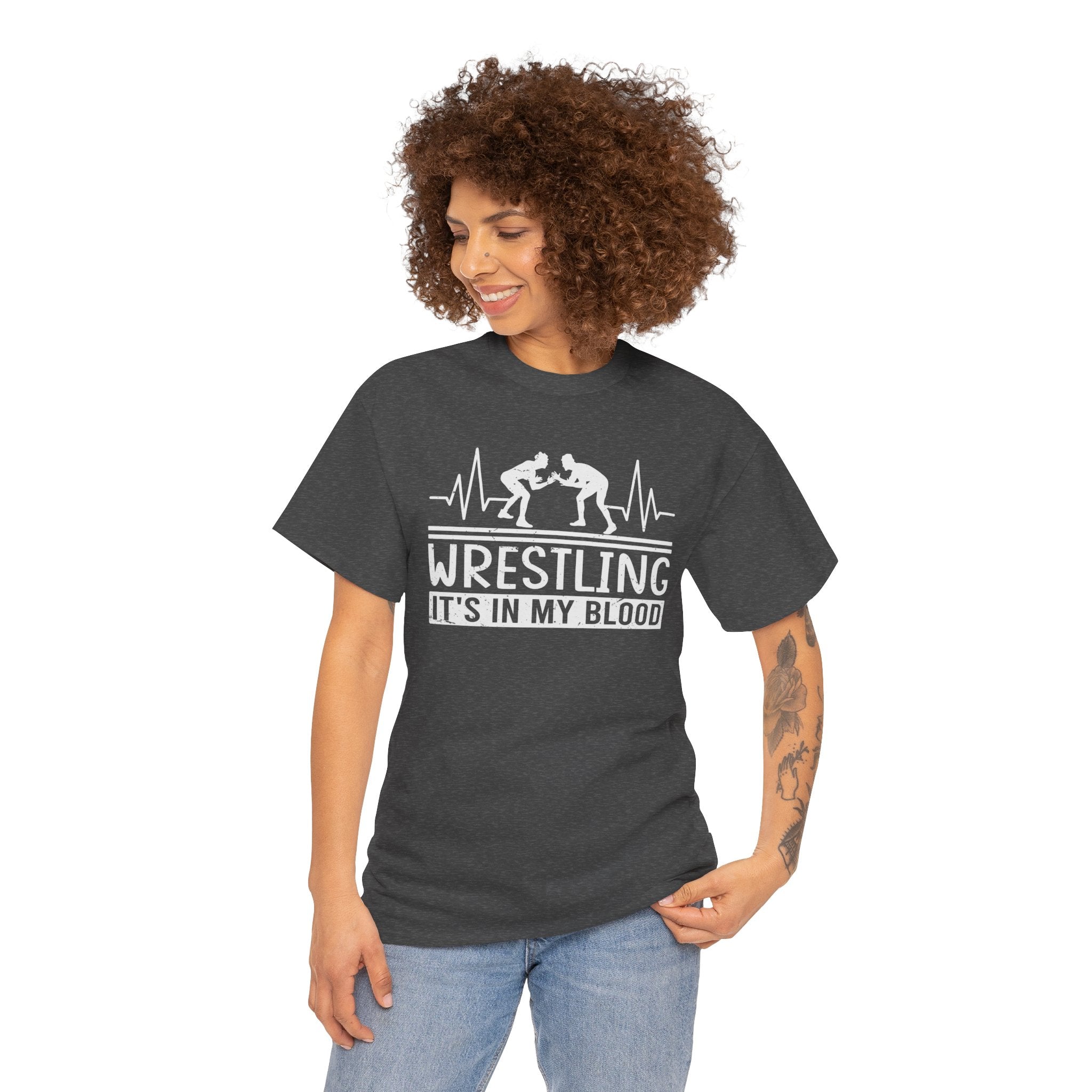 Wrestling "It's In My Blood" Tee