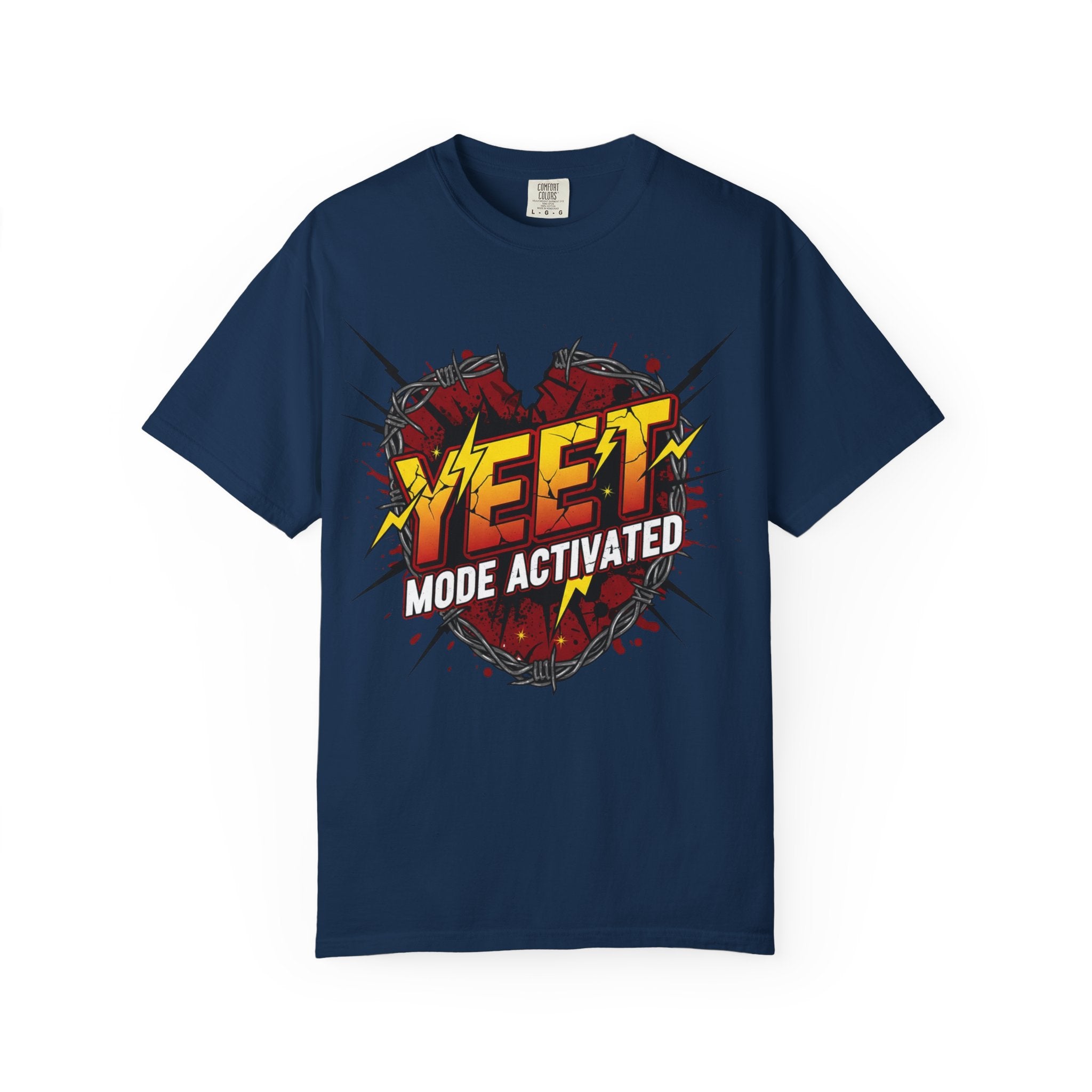 Yeet Mode Activated T-shirt — Funny Graphic Tee for Teens & Gamers