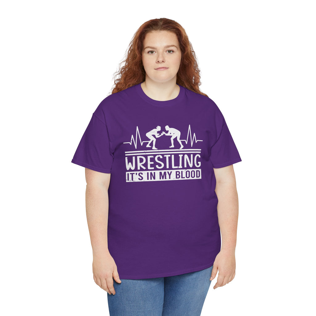 Wrestling "It's In My Blood" Tee