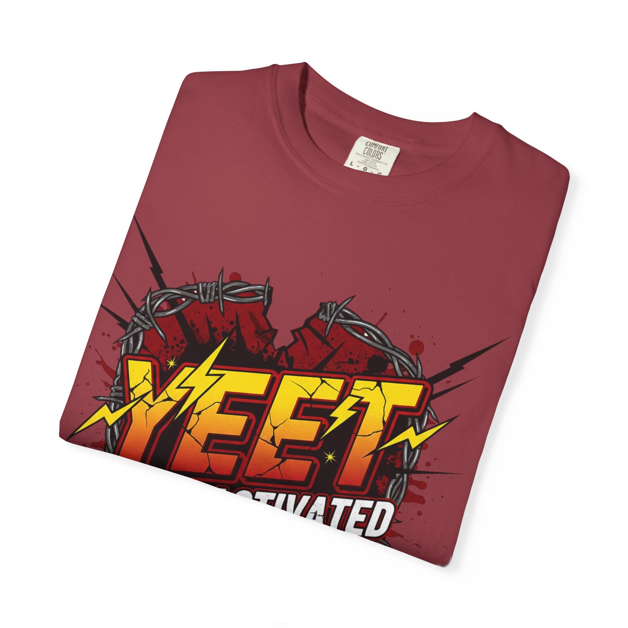 Yeet Mode Activated T-shirt — Funny Graphic Tee for Teens & Gamers