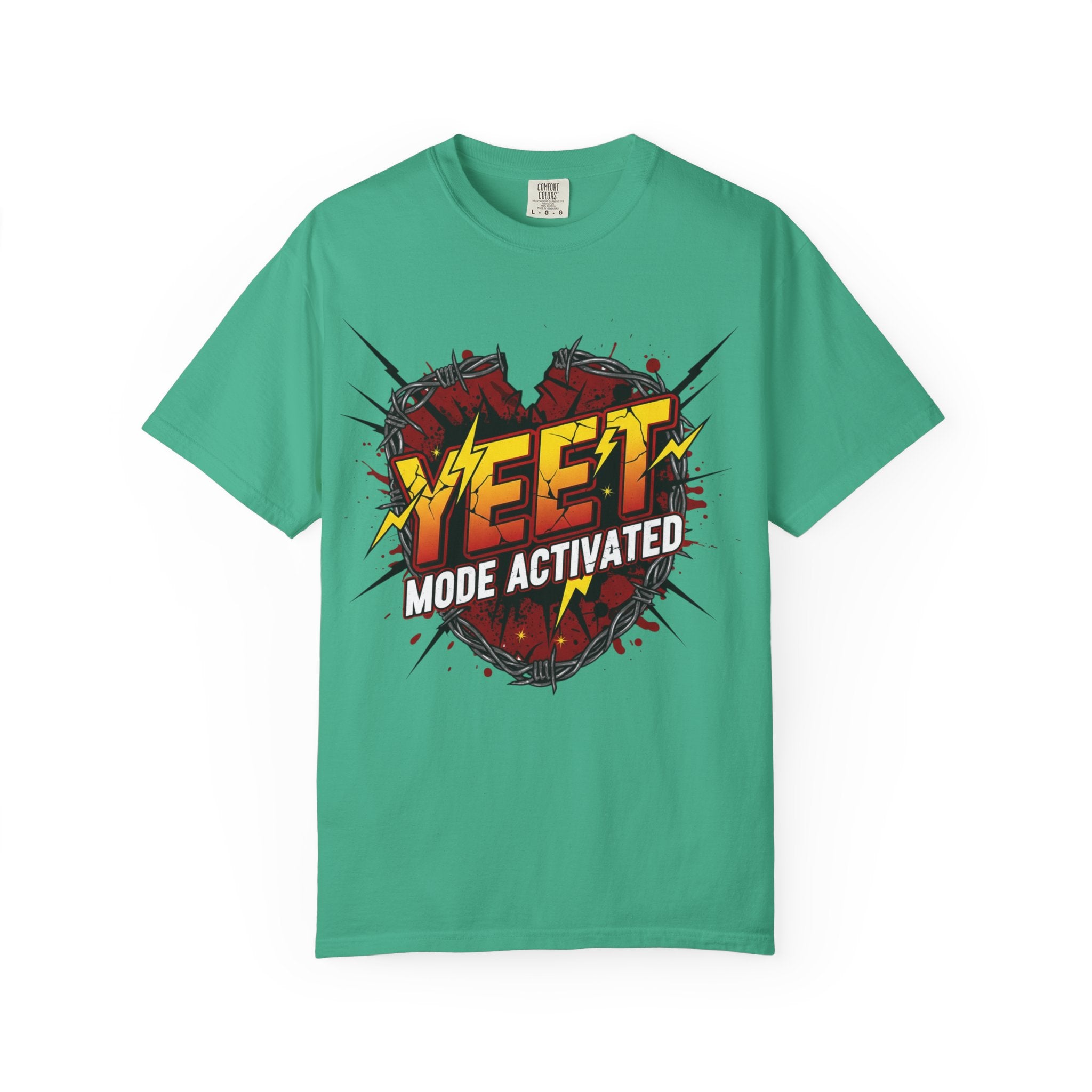 Yeet Mode Activated T-shirt — Funny Graphic Tee for Teens & Gamers