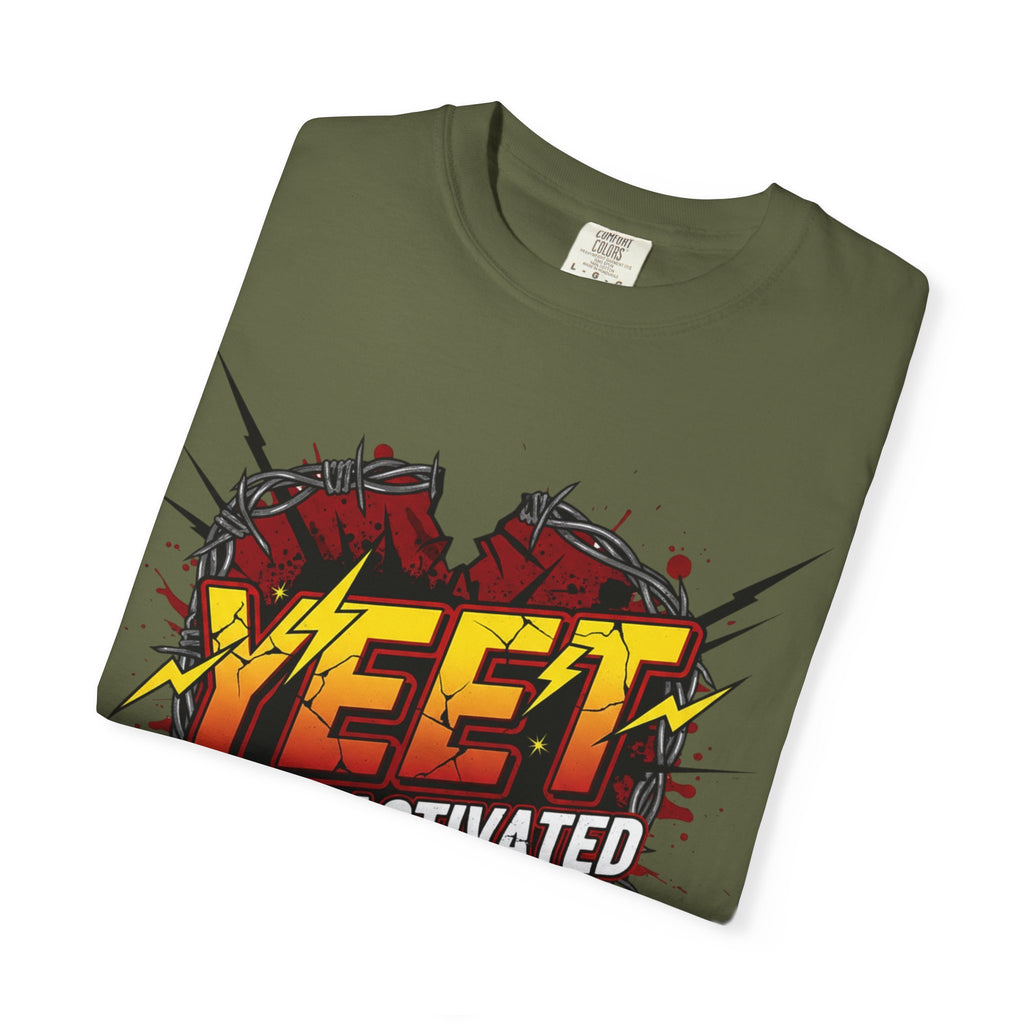 Yeet Mode Activated T-shirt — Funny Graphic Tee for Teens & Gamers