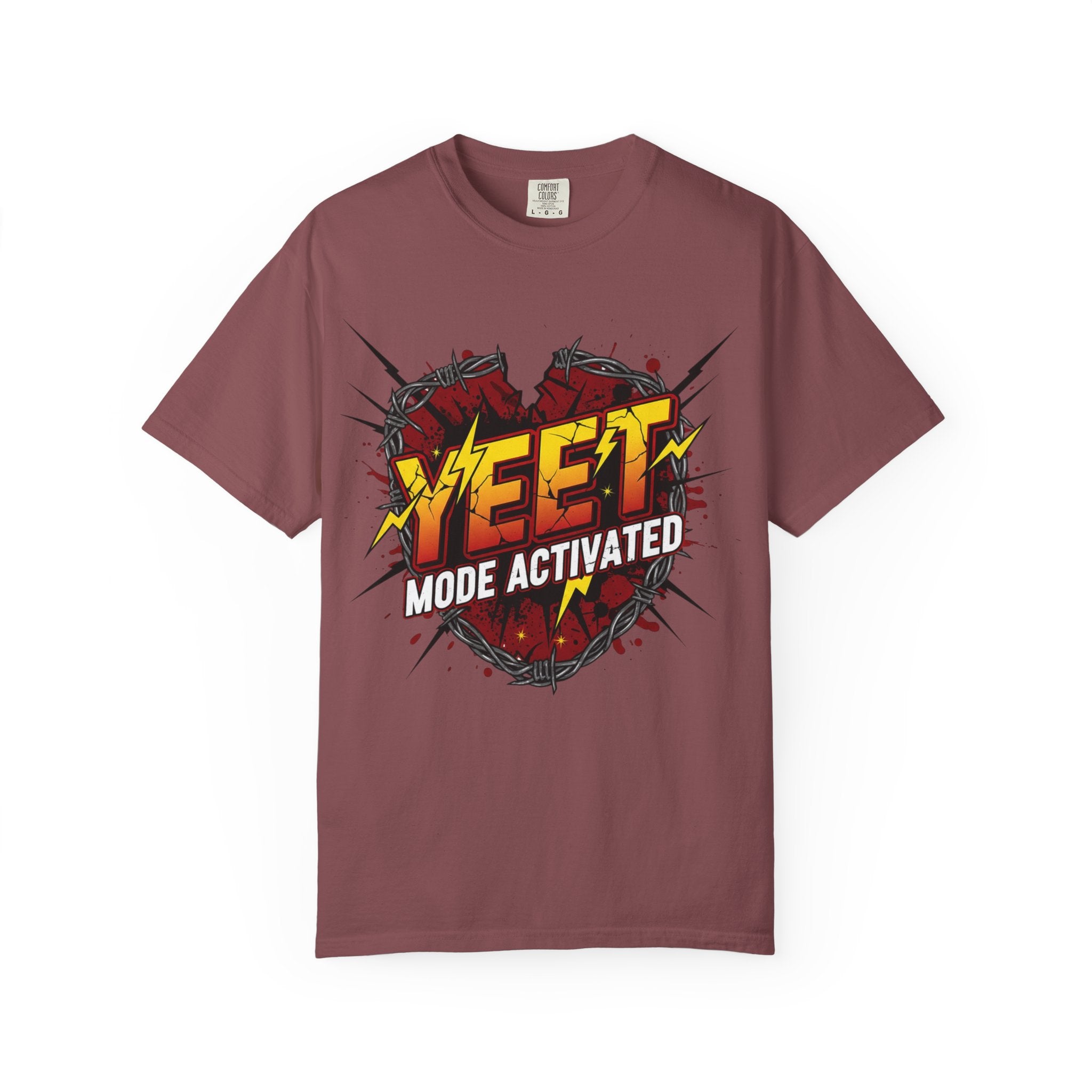 Yeet Mode Activated T-shirt — Funny Graphic Tee for Teens & Gamers