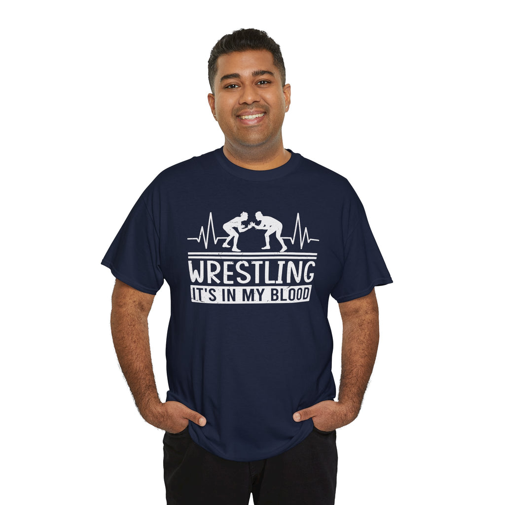 Wrestling "It's In My Blood" Tee