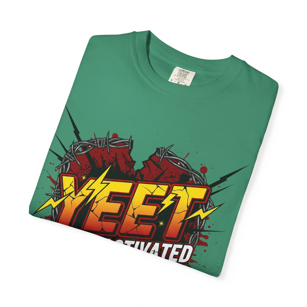 Yeet Mode Activated T-shirt — Funny Graphic Tee for Teens & Gamers