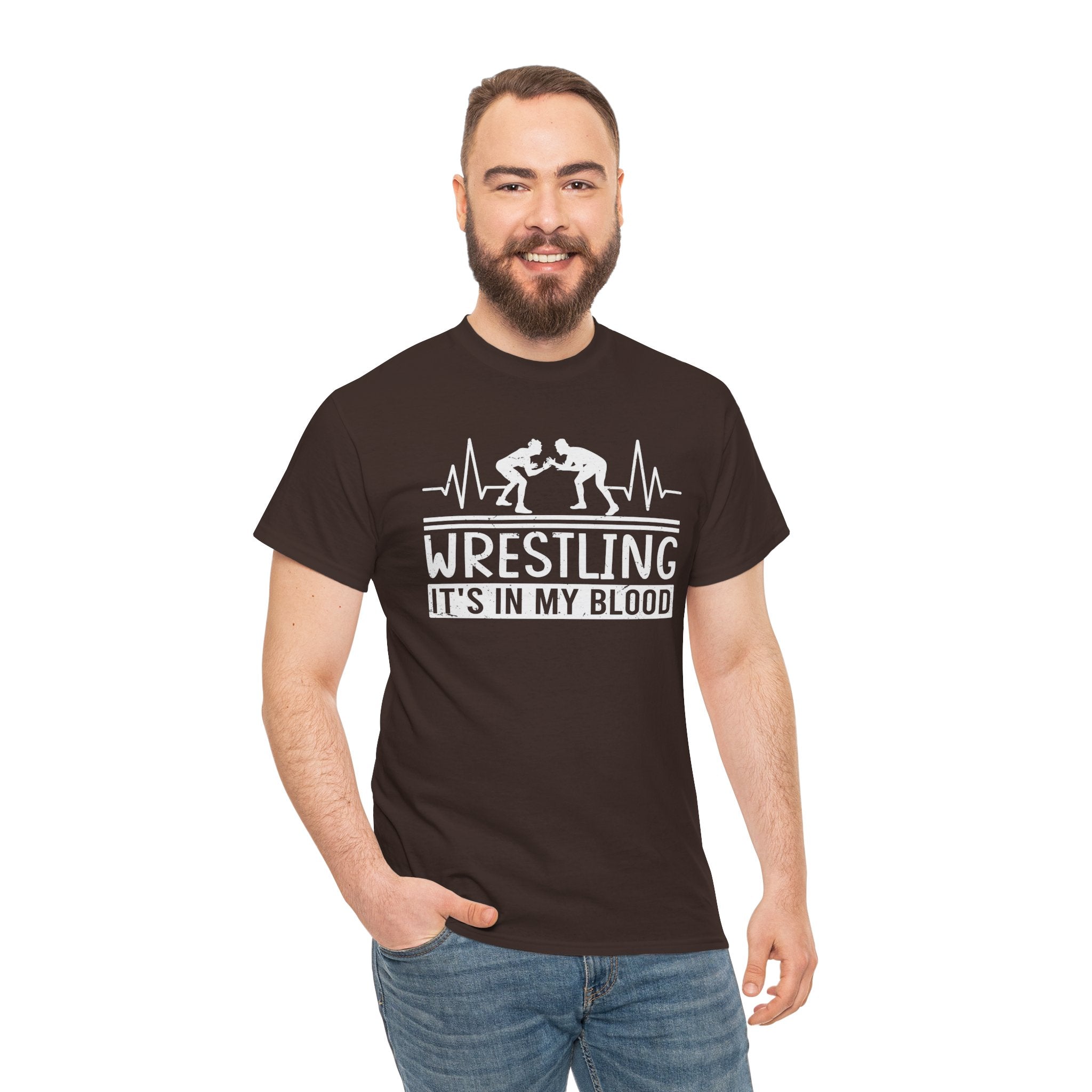 Wrestling "It's In My Blood" Tee