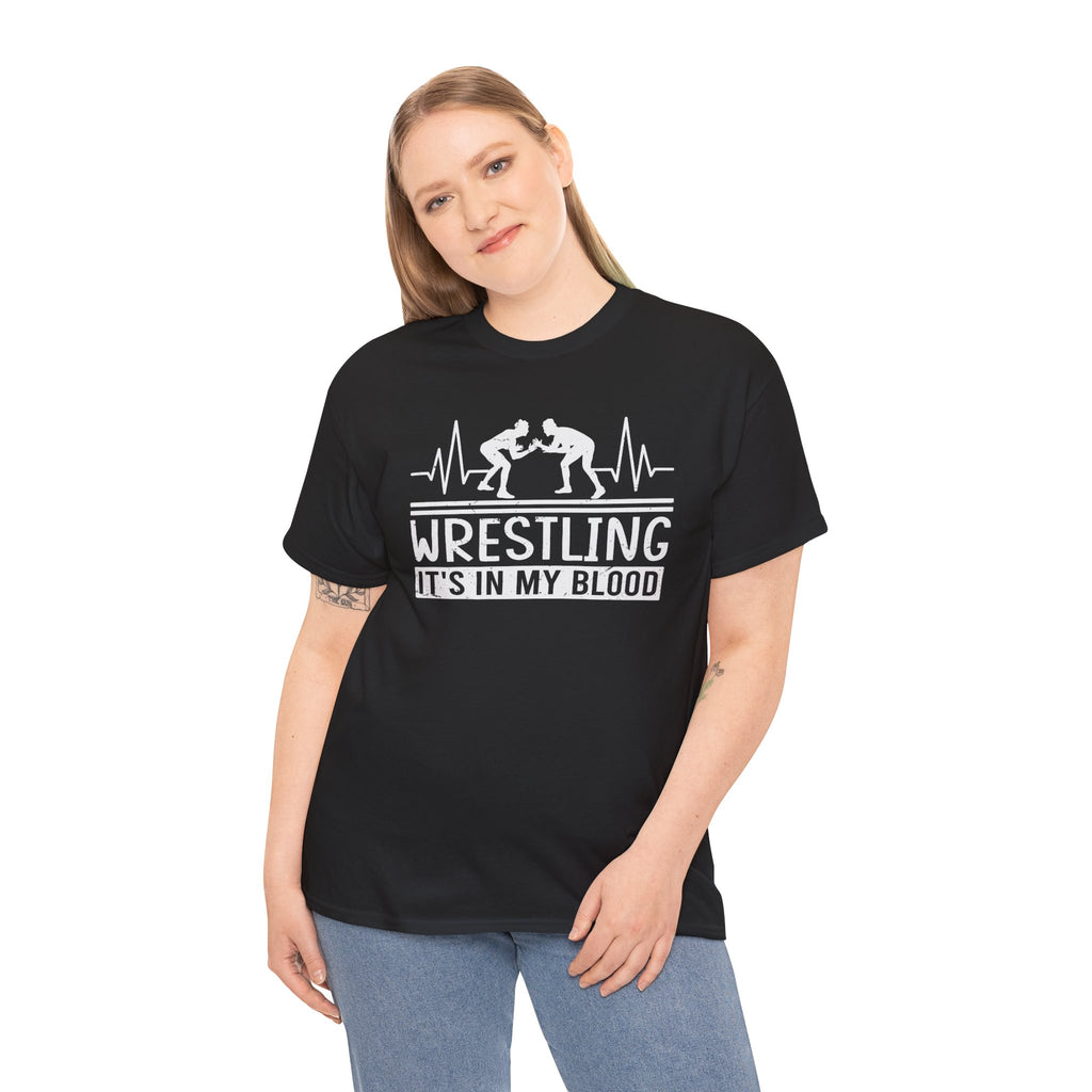 Wrestling "It's In My Blood" Tee