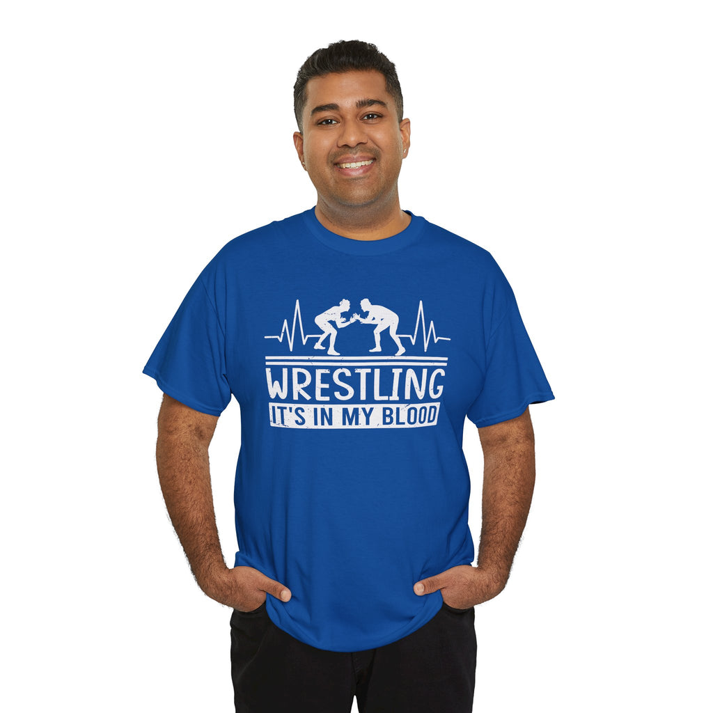 Wrestling "It's In My Blood" Tee