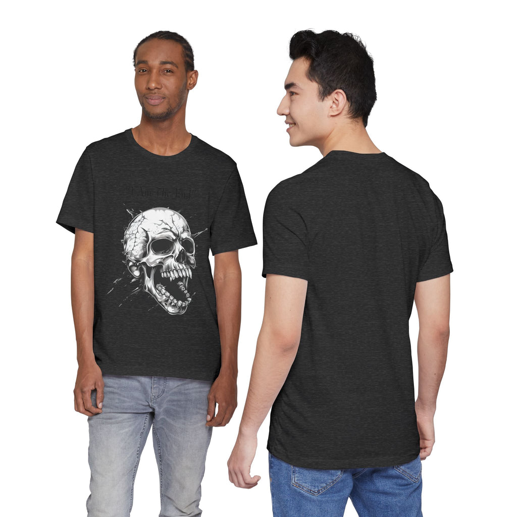 Skull Graphic Tee "I Am The End" - Gothic Rock T-Shirt