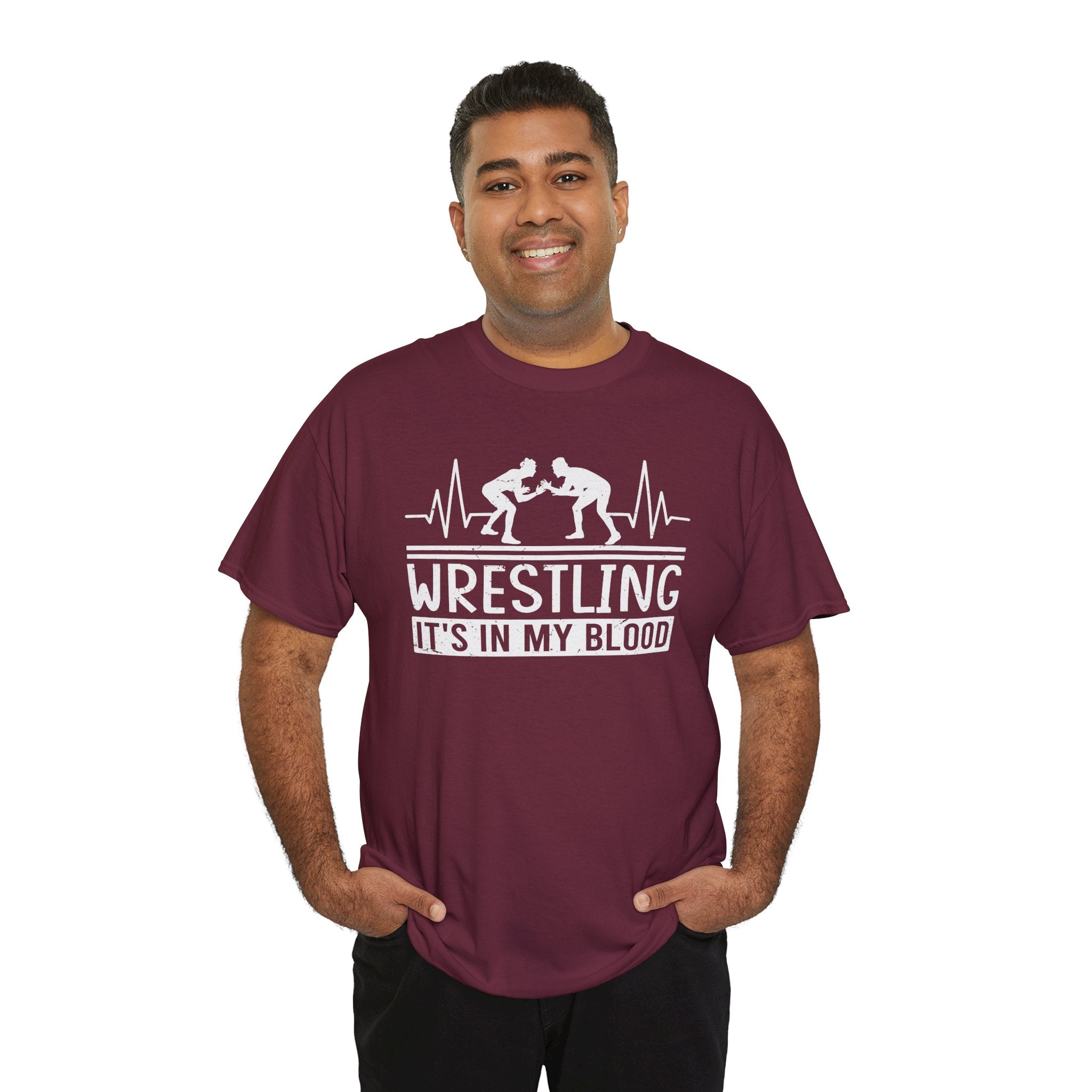 Wrestling "It's In My Blood" Tee