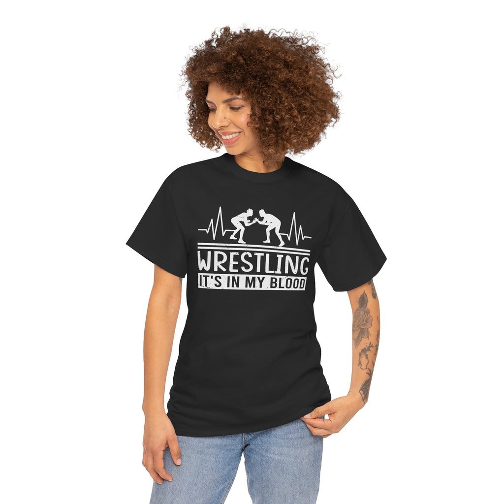 Wrestling "It's In My Blood" Tee