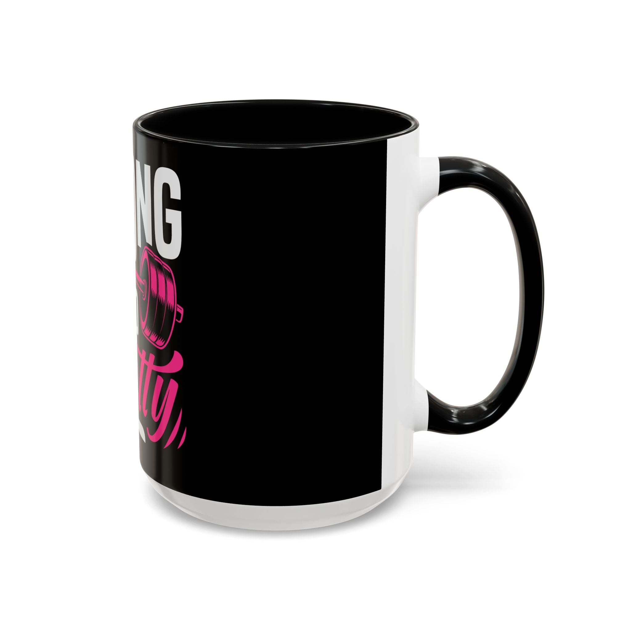 Strong and Pretty Coffee Mug — Motivational Fitness Coffee Cup