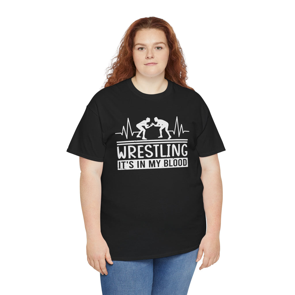 Wrestling "It's In My Blood" Tee