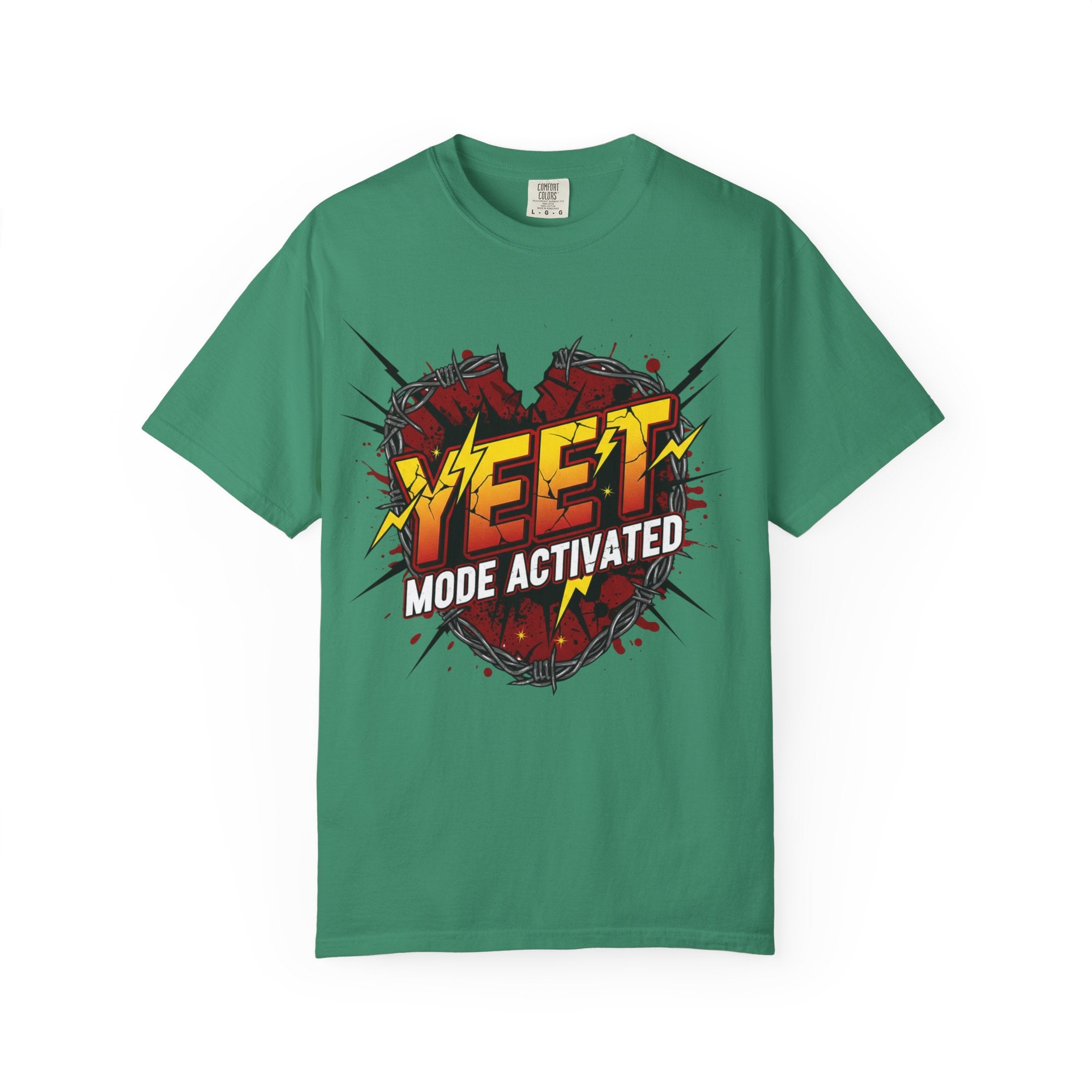 Yeet Mode Activated T-shirt — Funny Graphic Tee for Teens & Gamers