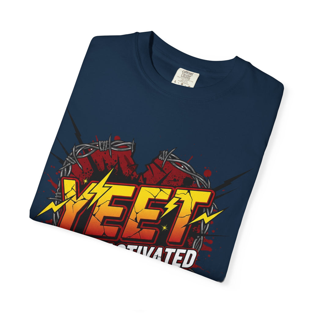 Yeet Mode Activated T-shirt — Funny Graphic Tee for Teens & Gamers