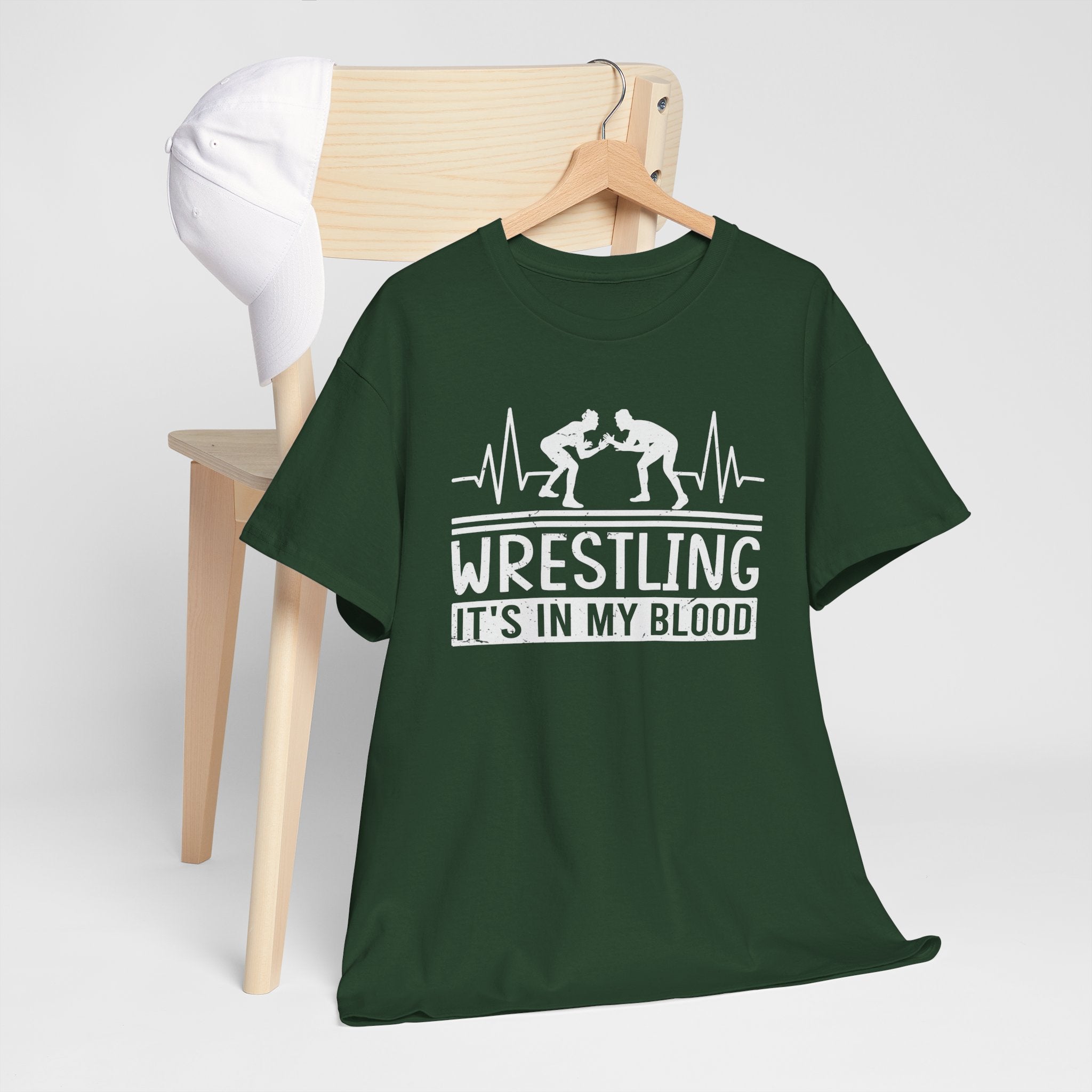 Wrestling "It's In My Blood" Tee