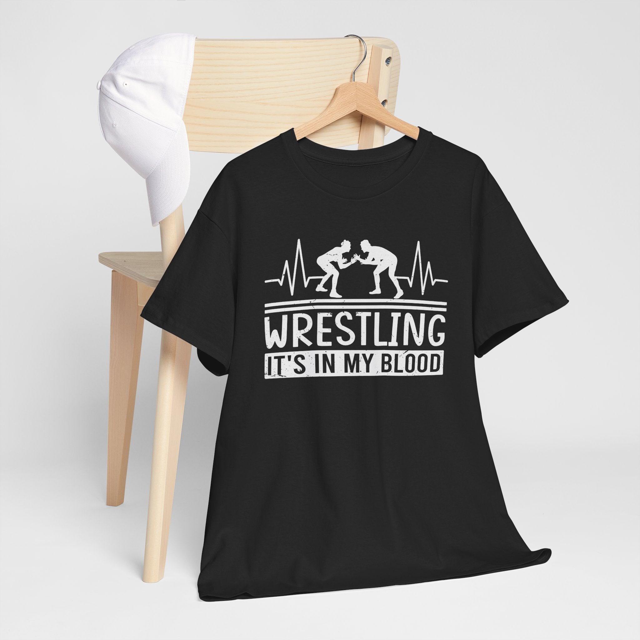 Wrestling "It's In My Blood" Tee