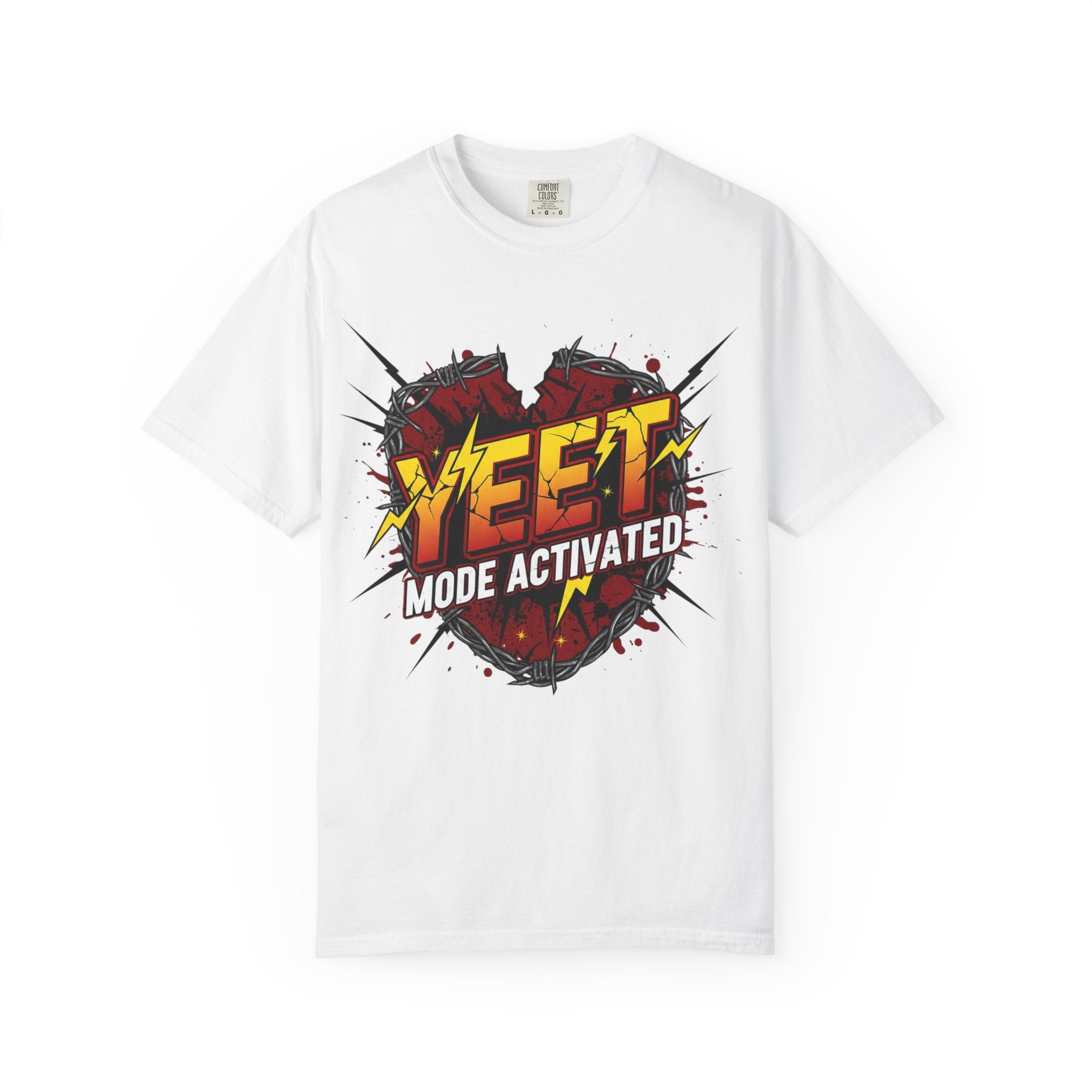 Yeet Mode Activated T-shirt — Funny Graphic Tee for Teens & Gamers