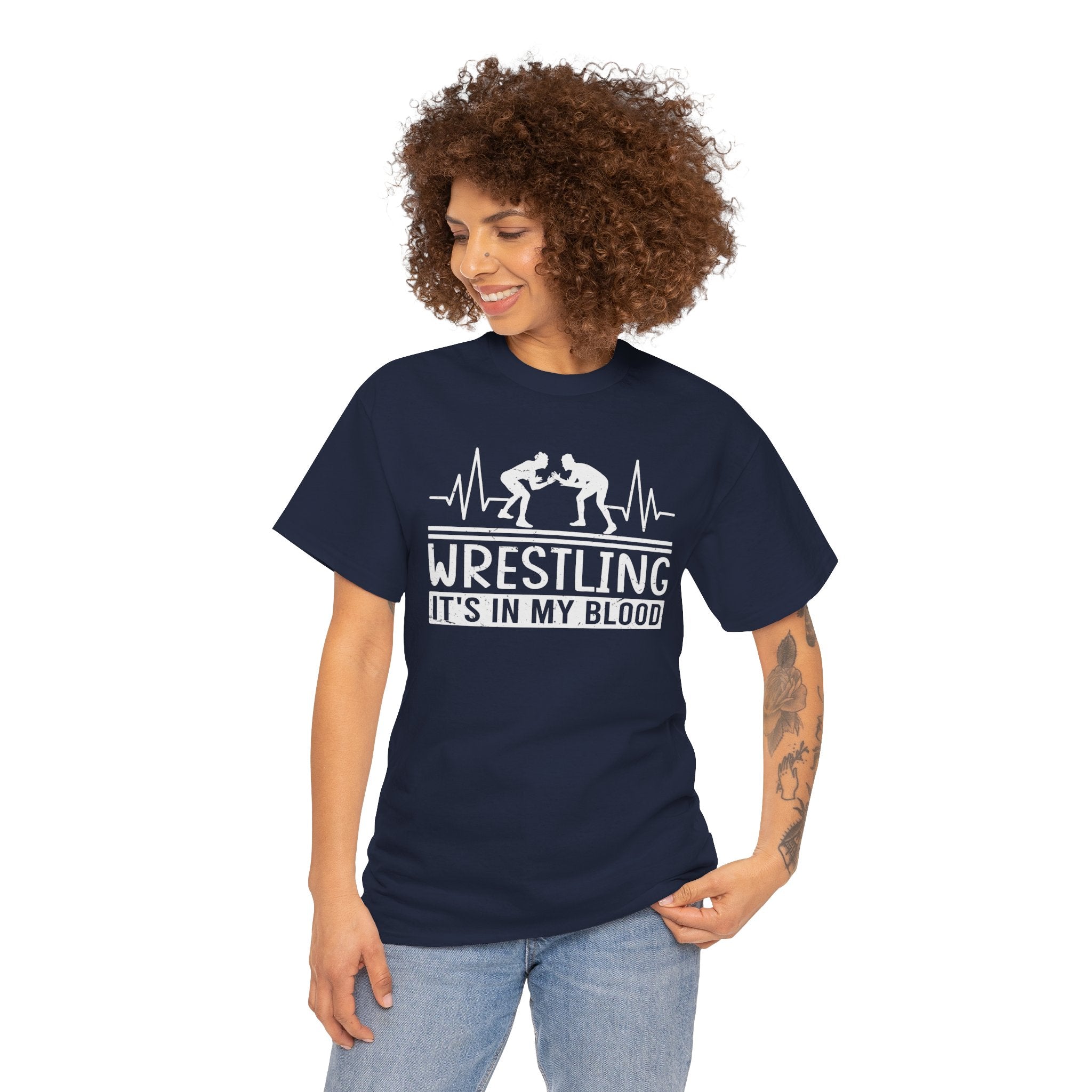 Wrestling "It's In My Blood" Tee