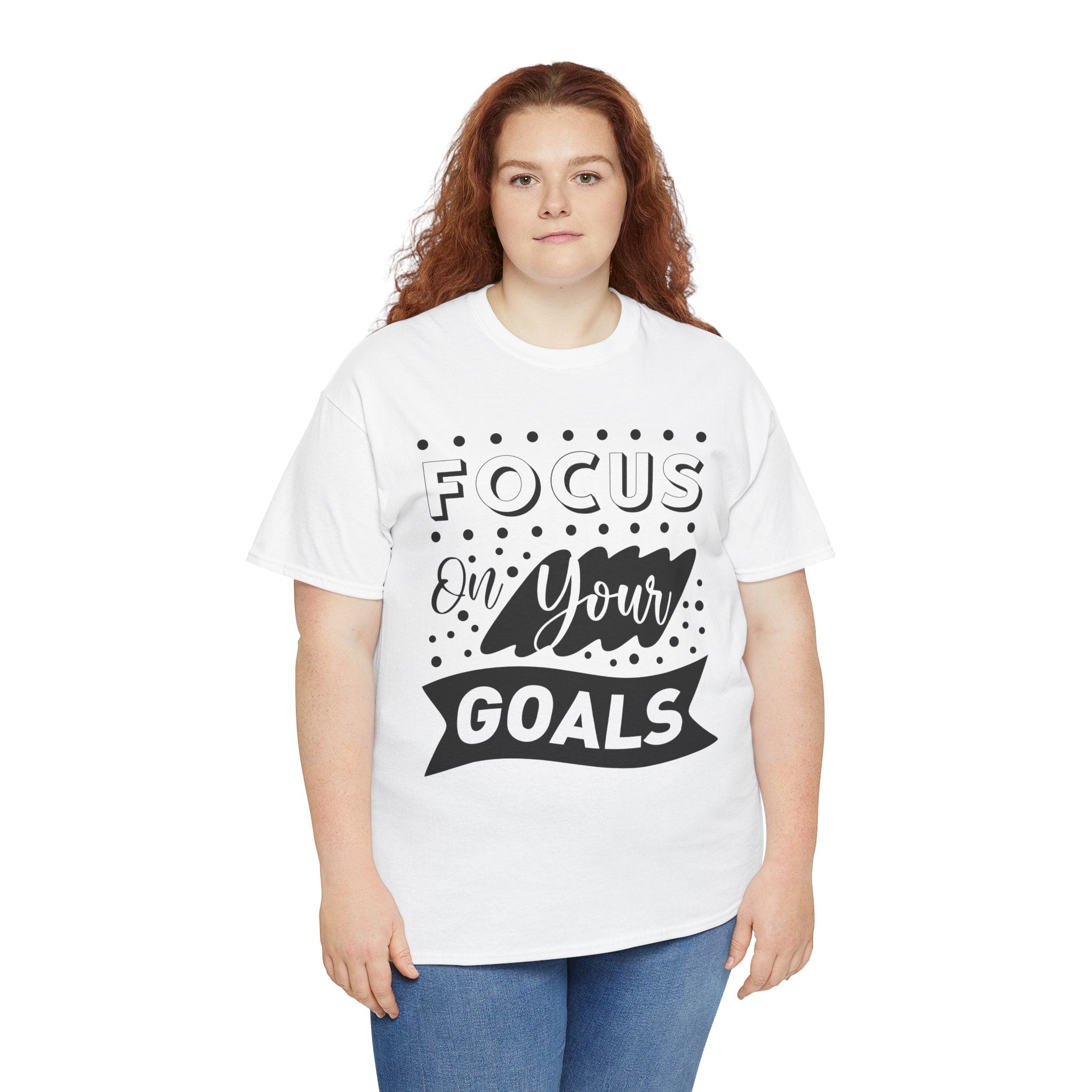 Focus On Your Goals T-Shirt — Motivational Graphic Tee