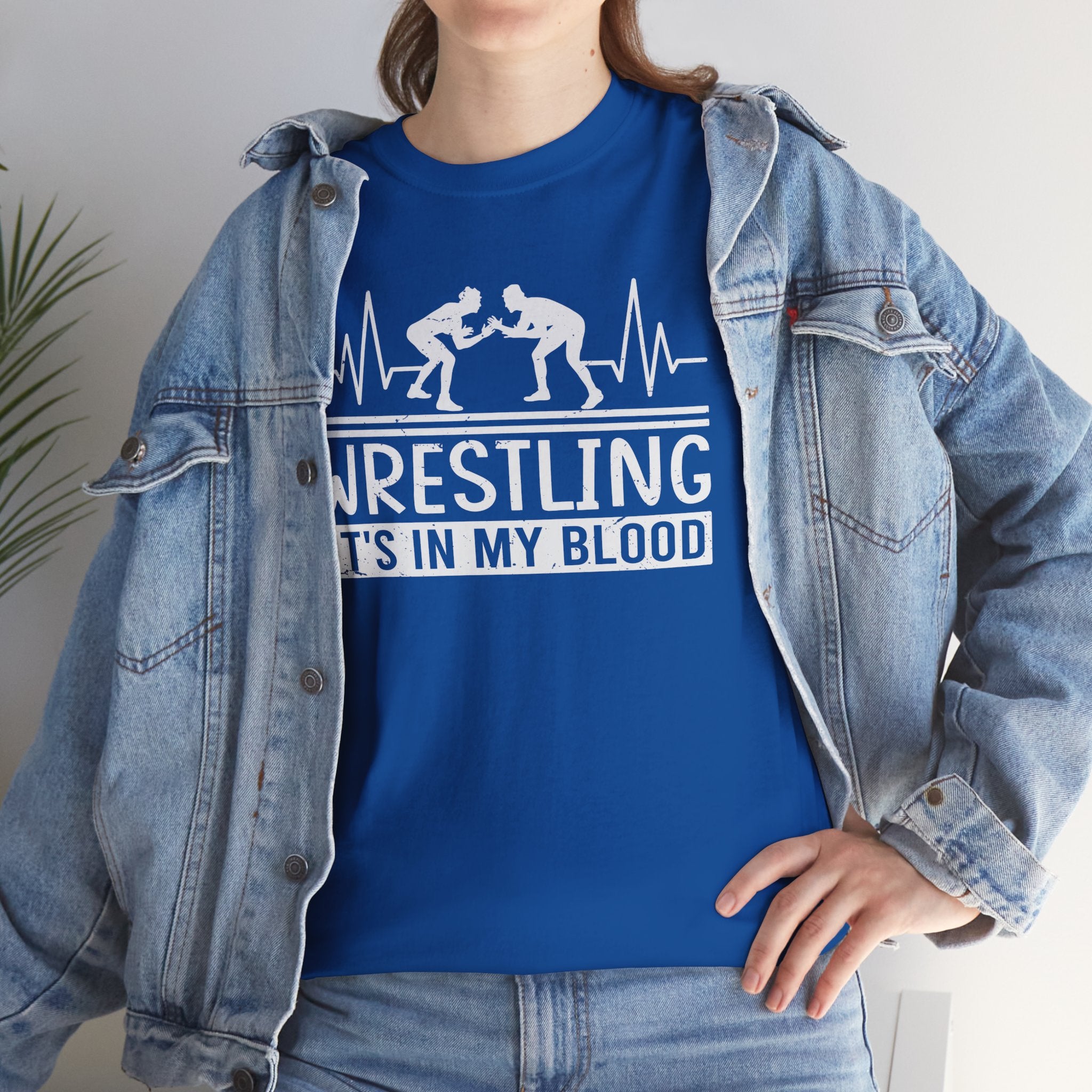 Wrestling "It's In My Blood" Tee