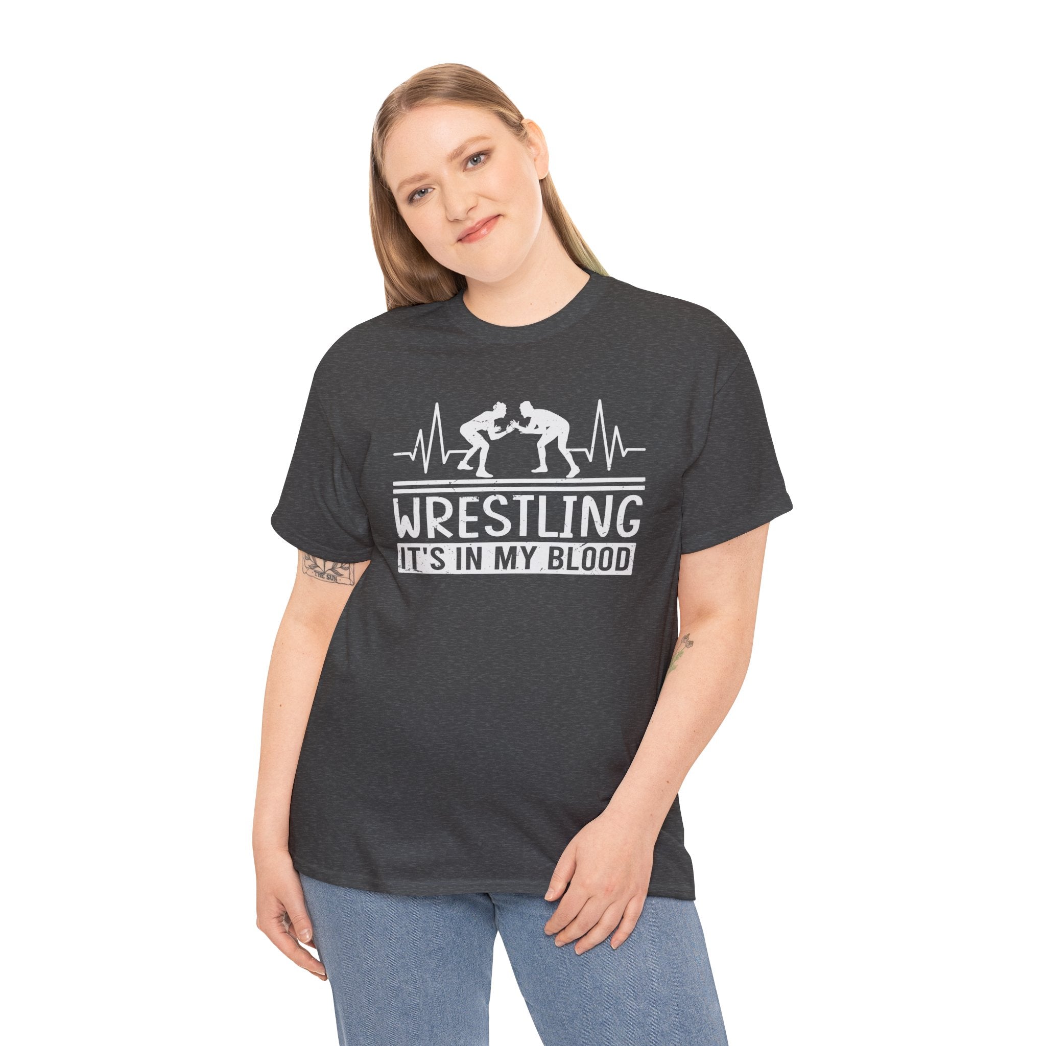 Wrestling "It's In My Blood" Tee