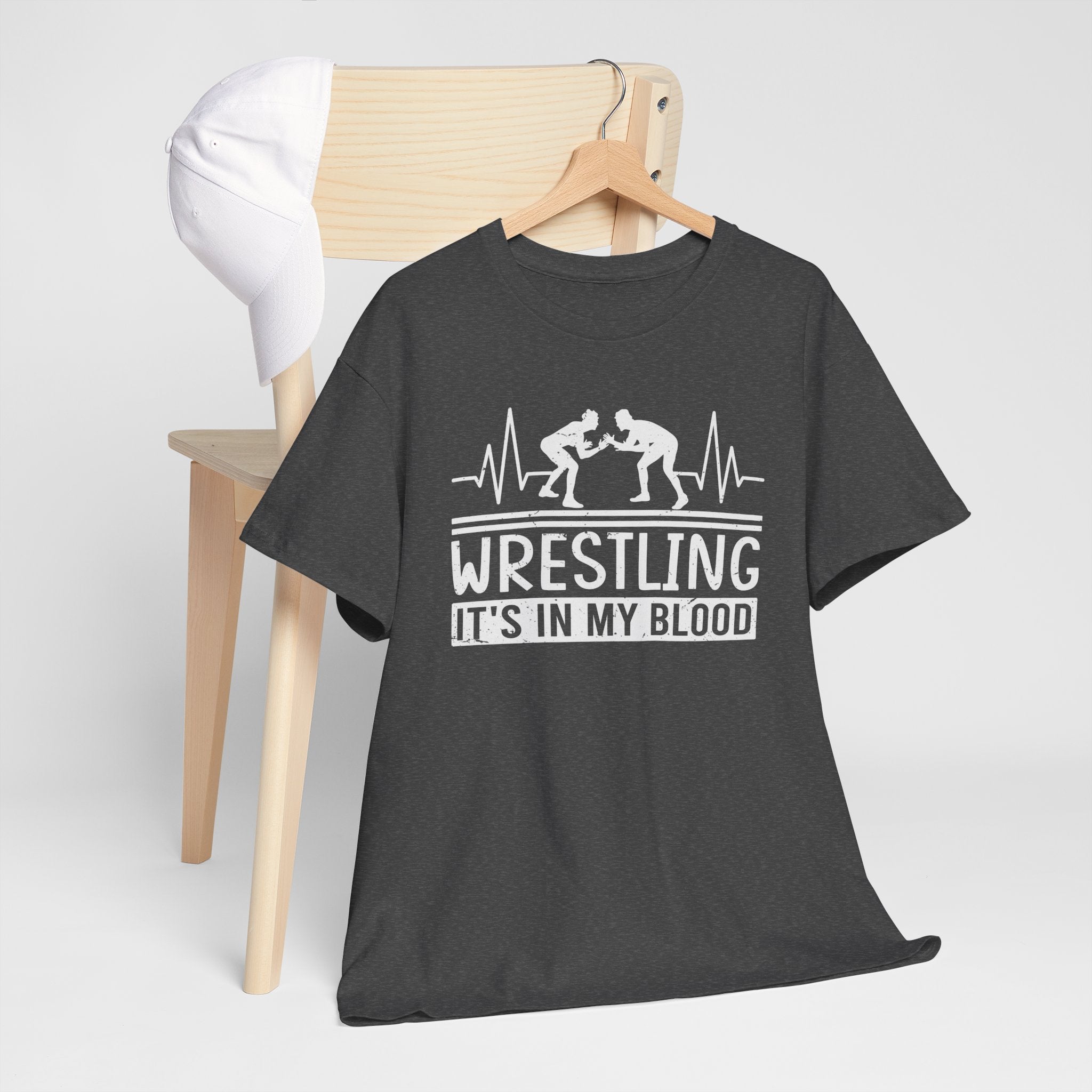 Wrestling "It's In My Blood" Tee