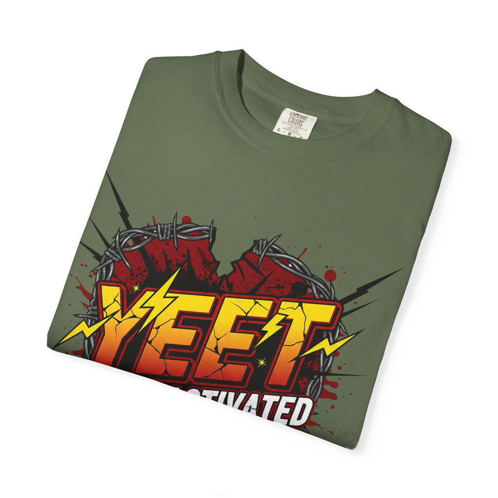 Yeet Mode Activated T-shirt — Funny Graphic Tee for Teens & Gamers