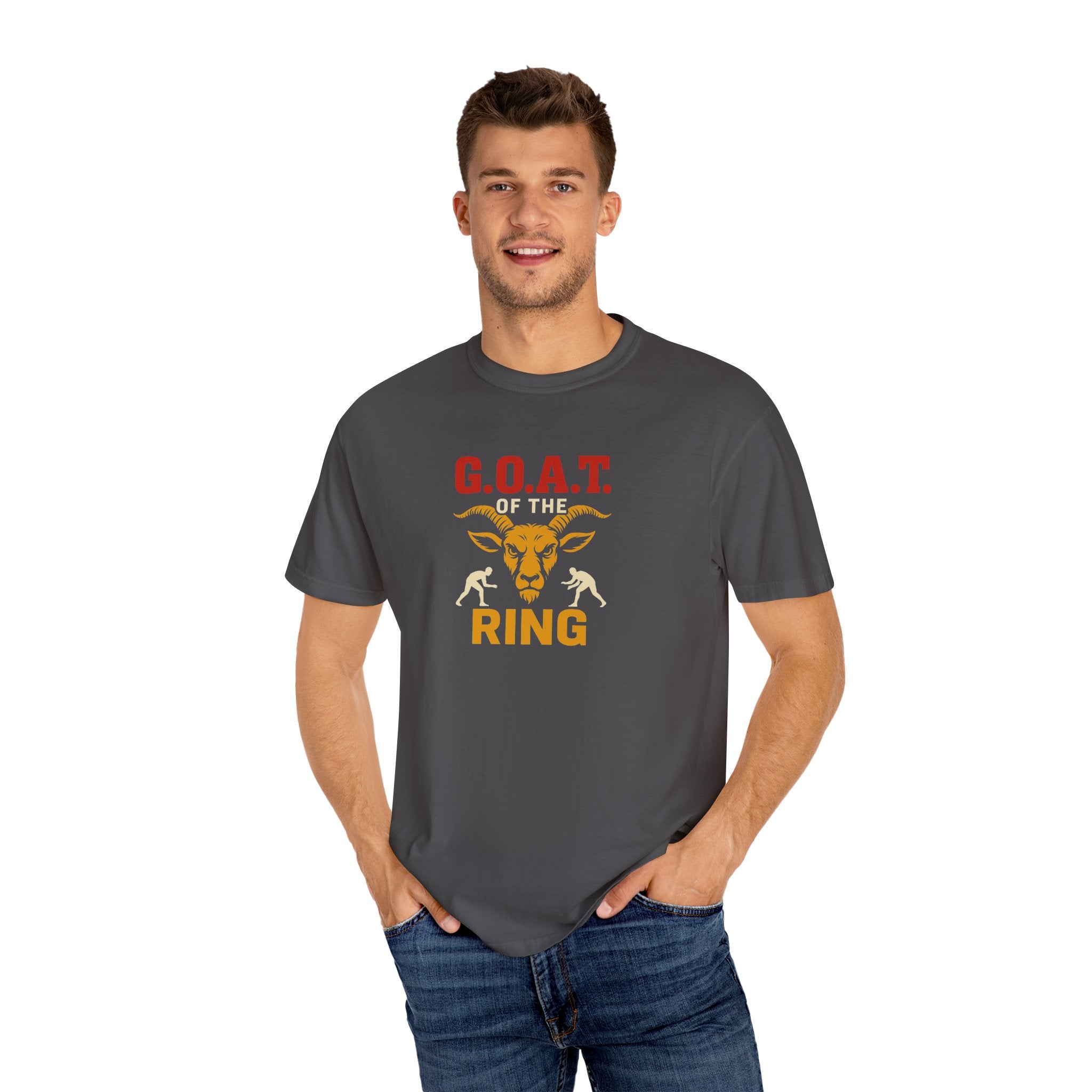 Boxing G O A T Ring T-Shirt