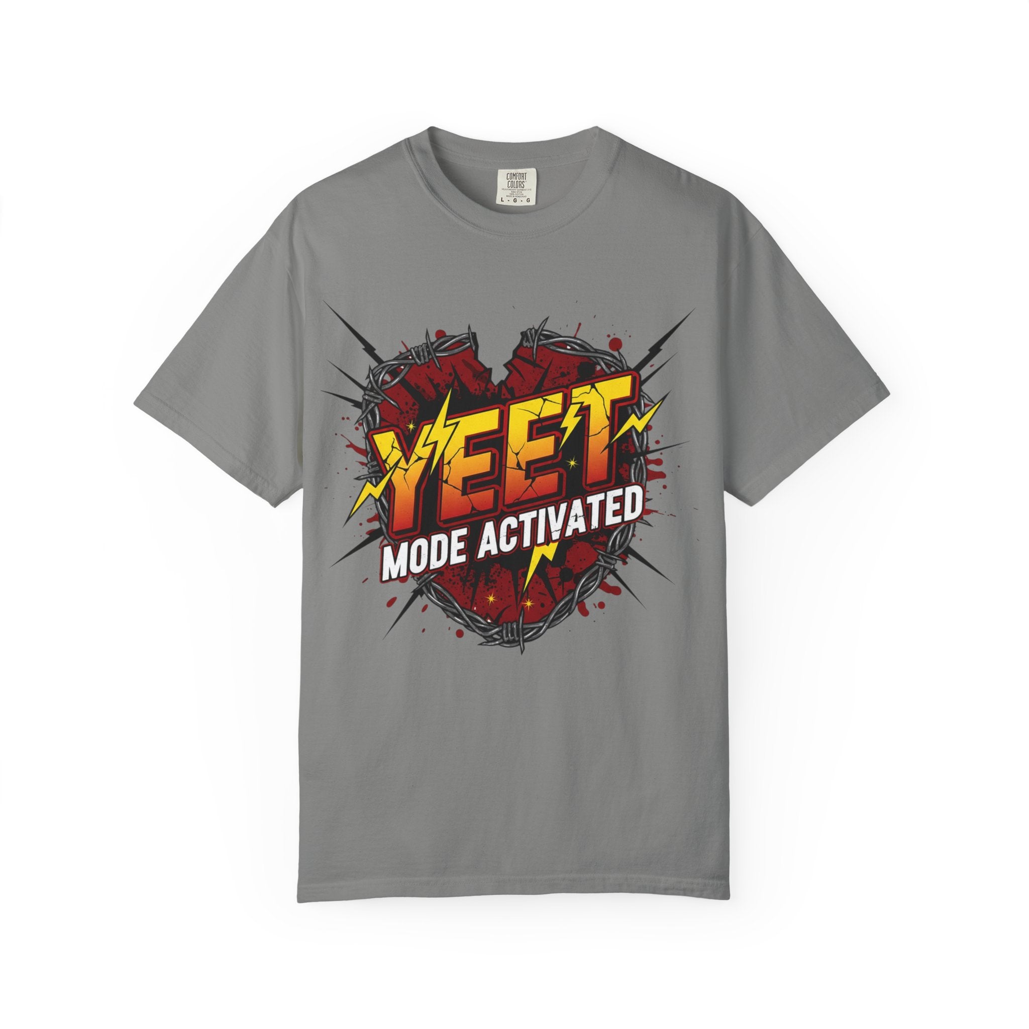 Yeet Mode Activated T-shirt — Funny Graphic Tee for Teens & Gamers