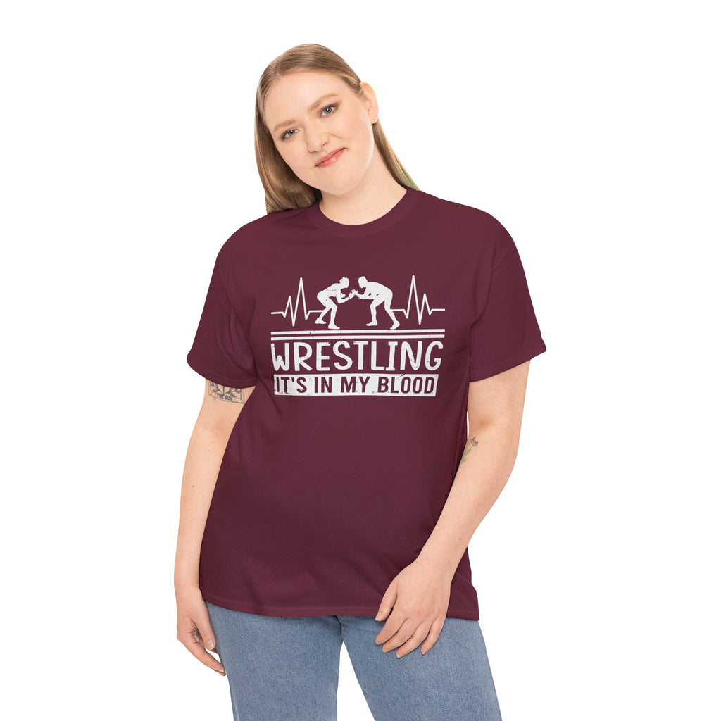 Wrestling "It's In My Blood" Tee