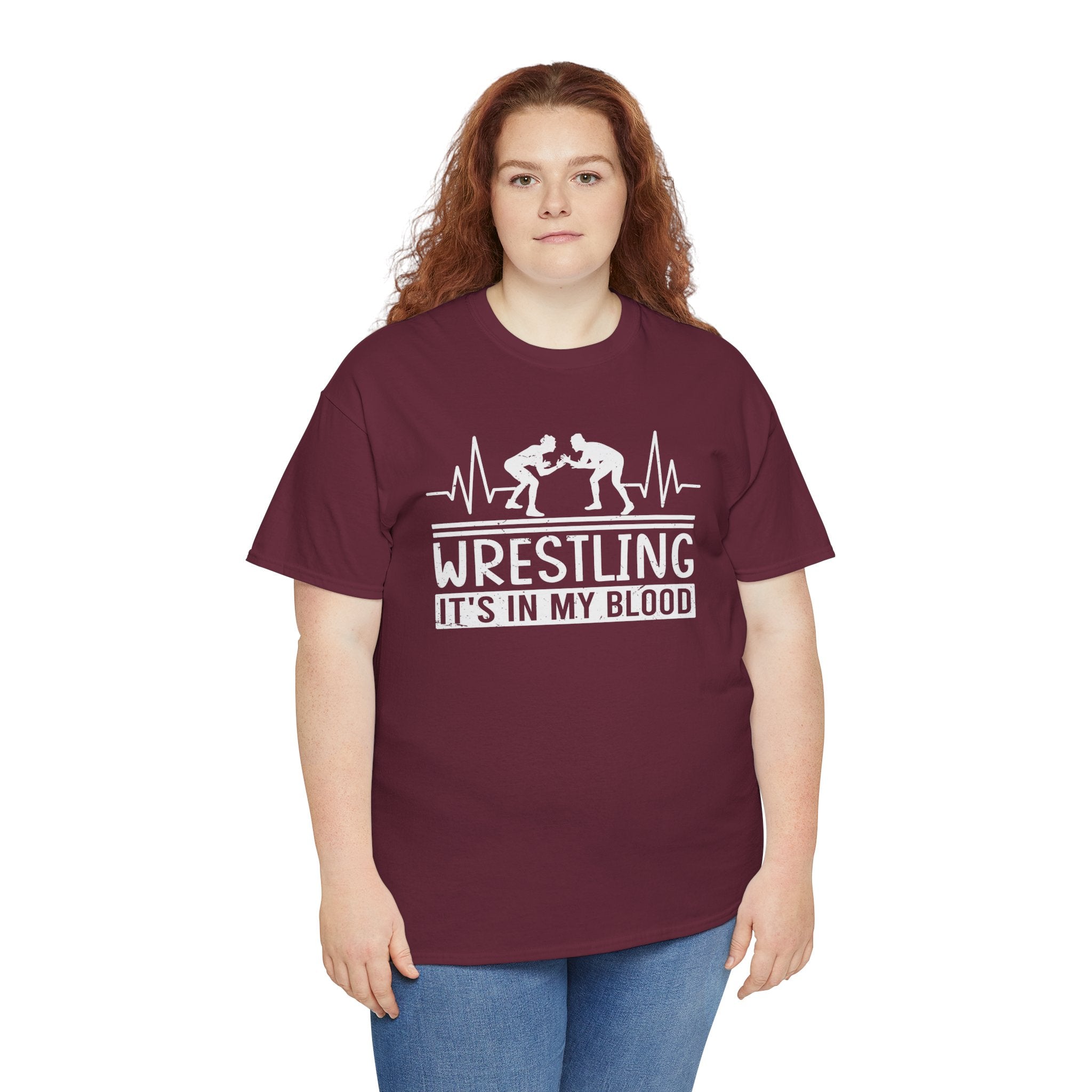 Wrestling "It's In My Blood" Tee