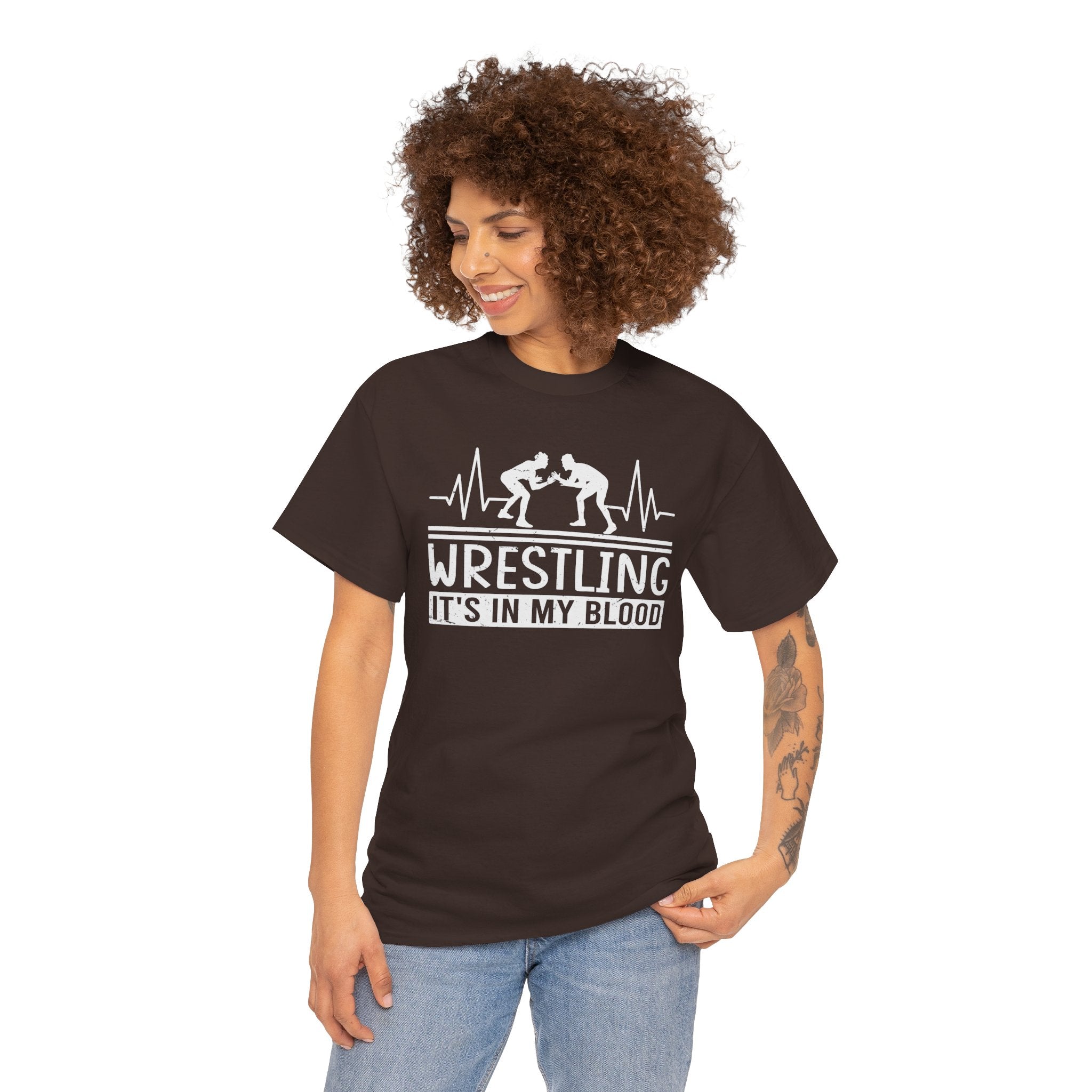 Wrestling "It's In My Blood" Tee