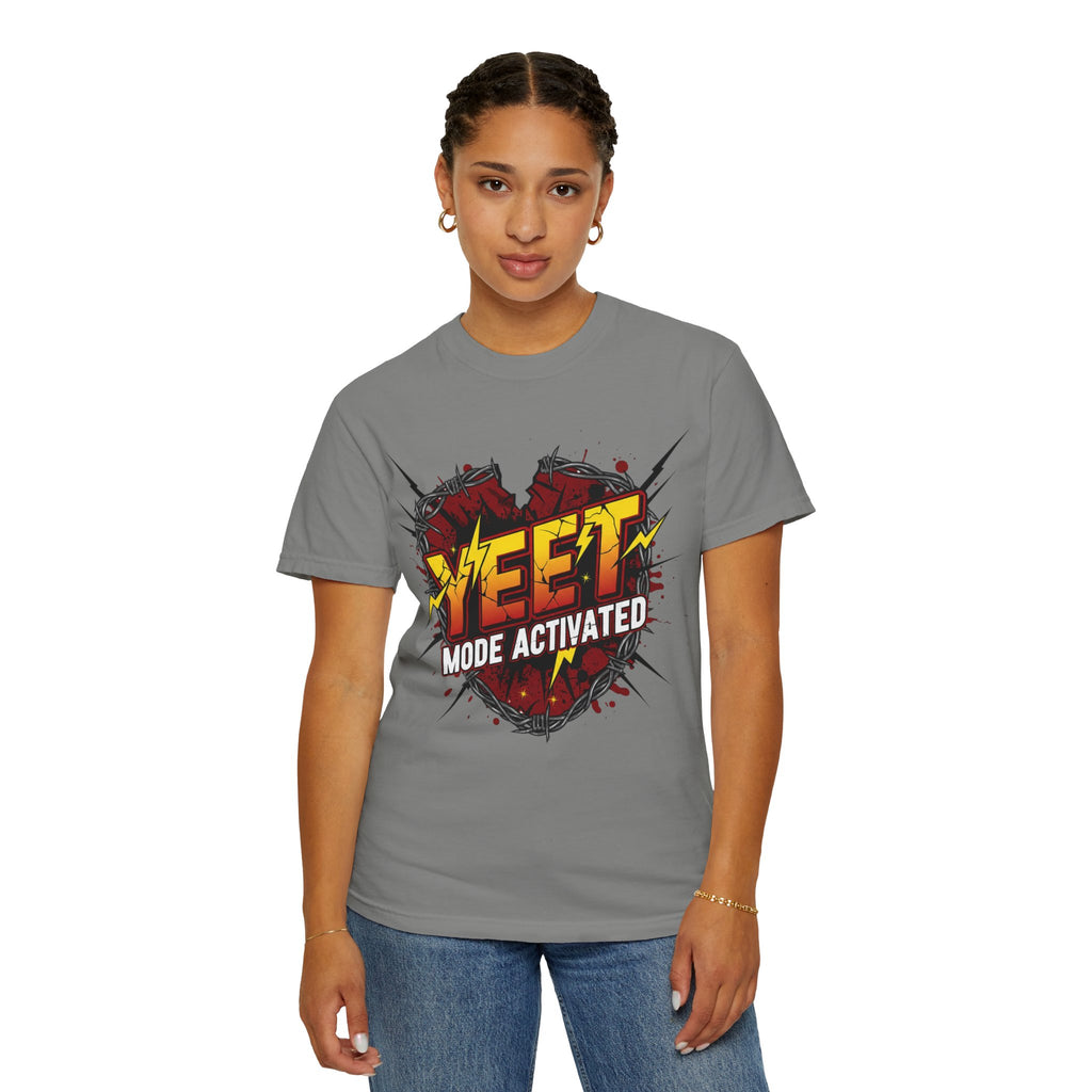 Yeet Mode Activated T-shirt — Funny Graphic Tee for Teens & Gamers