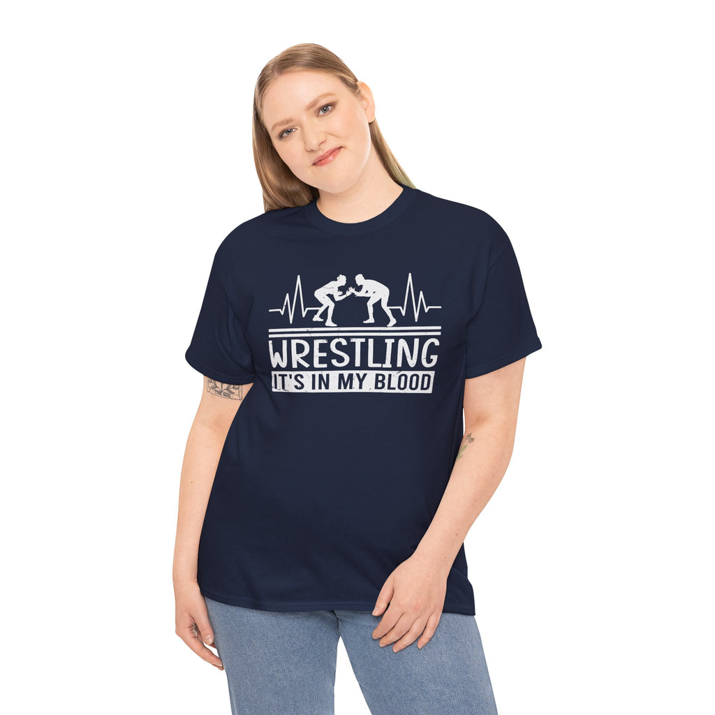 Wrestling "It's In My Blood" Tee
