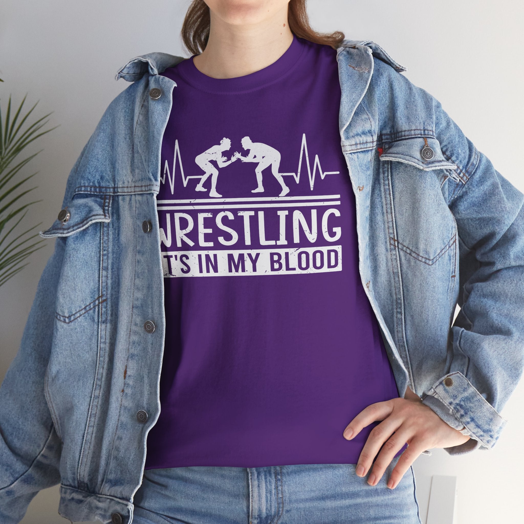 Wrestling "It's In My Blood" Tee